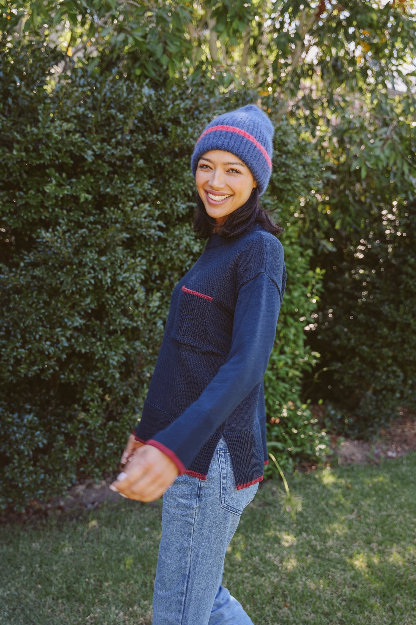 Jamie Mohair Blend Beanie
