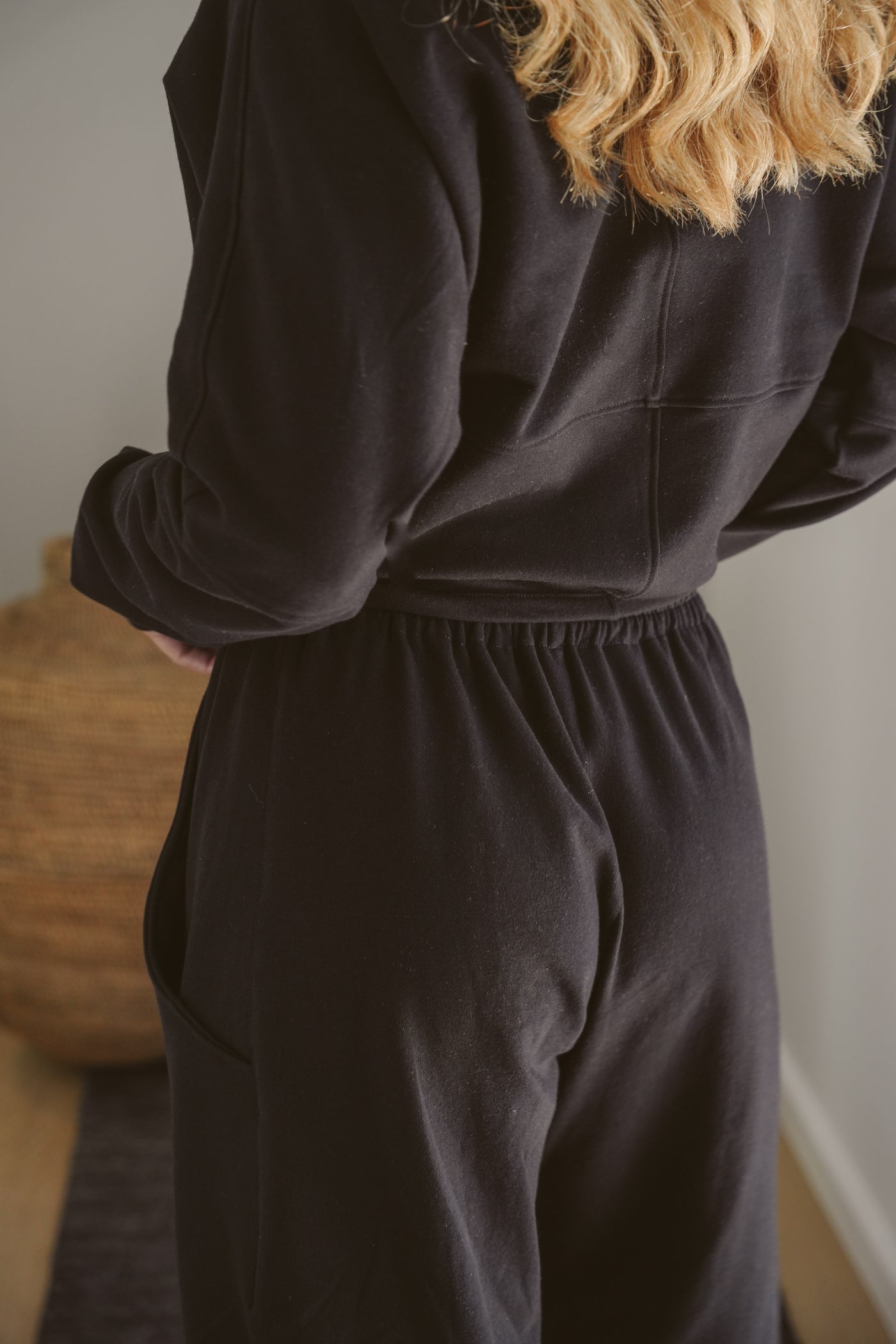 Alina Fleece Barrel Pants
