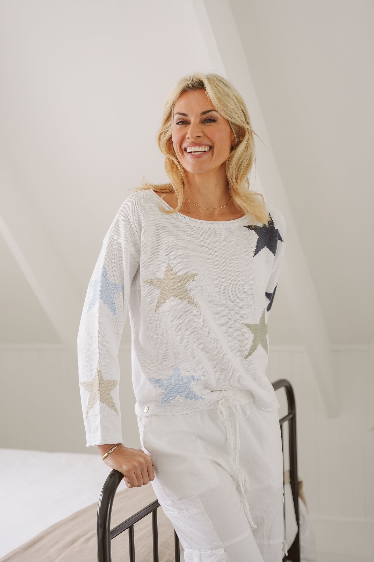 Petal Cotton Boxy Knit