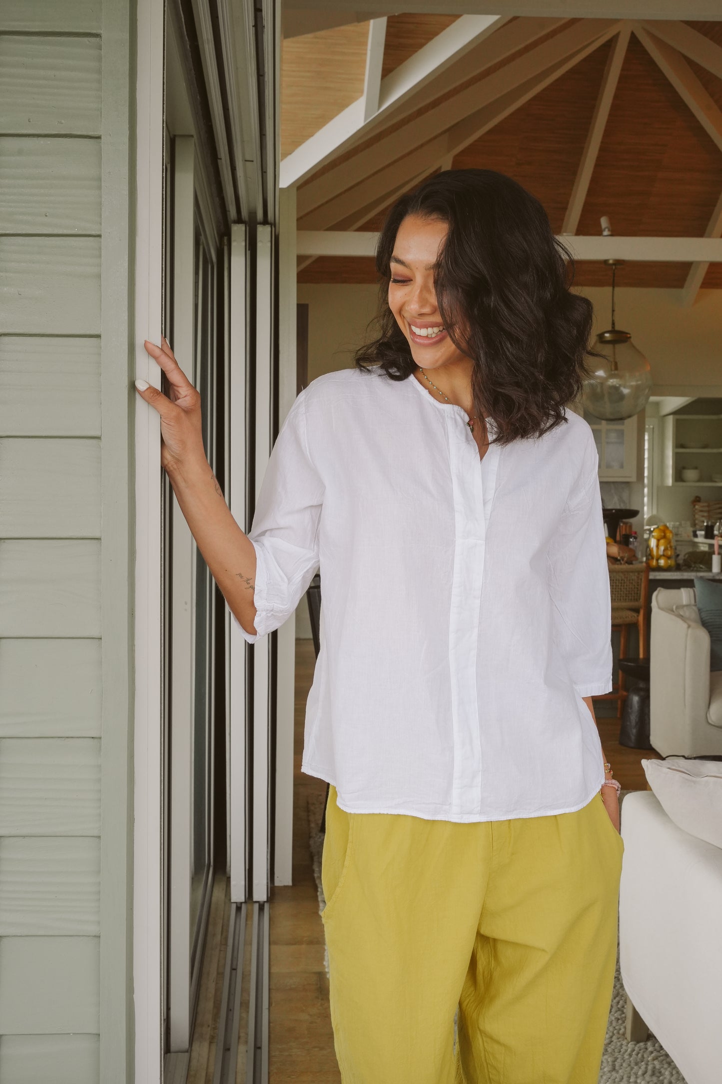 Sada Cotton Boxy Top