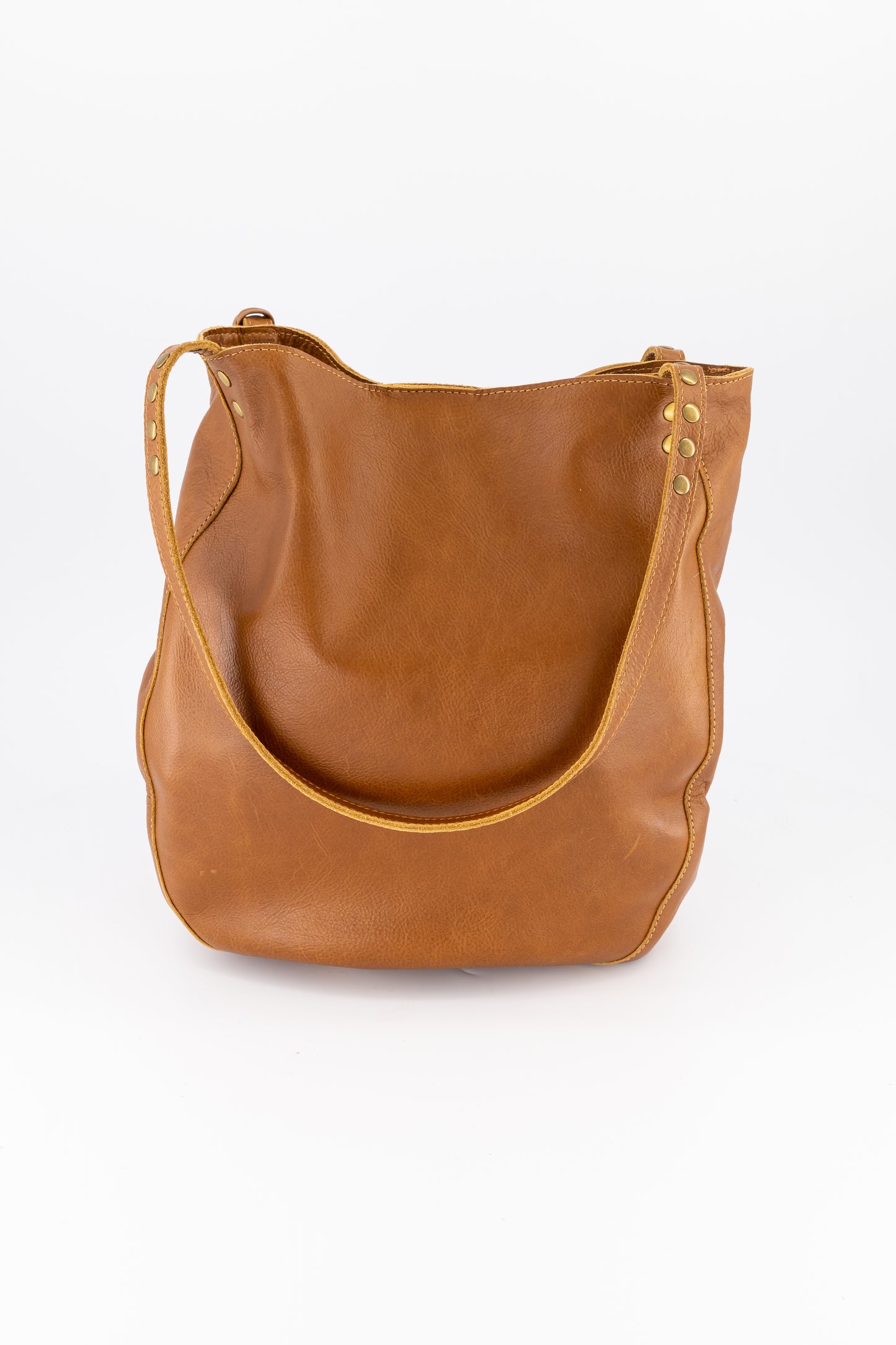 Posey Leather Shopper Bag