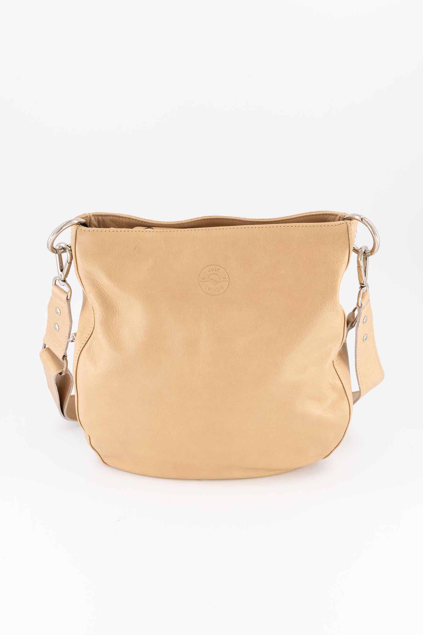 Jasmine Leather Foldover Bag