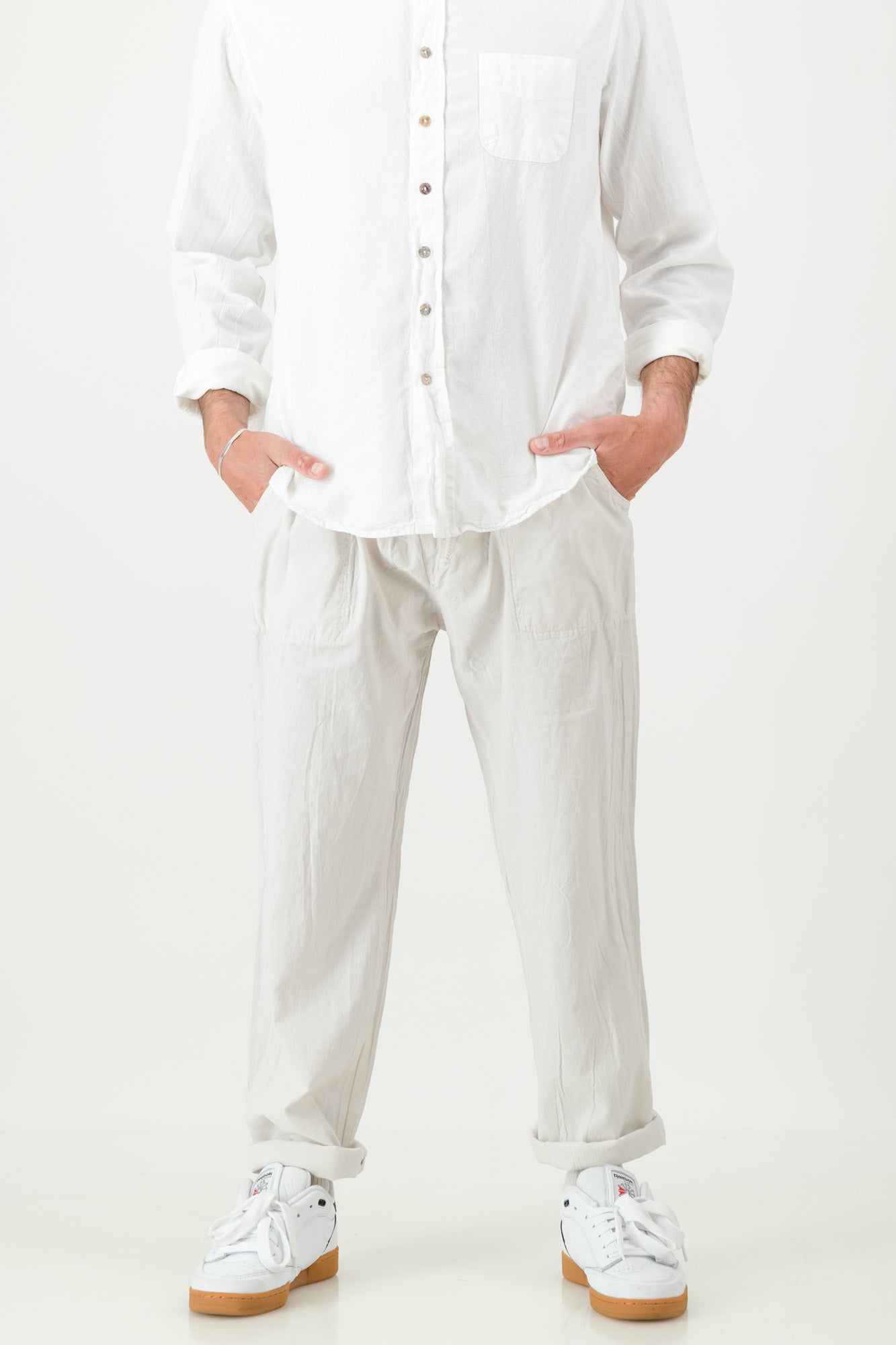 Sean Cotton Drawstring Pants
