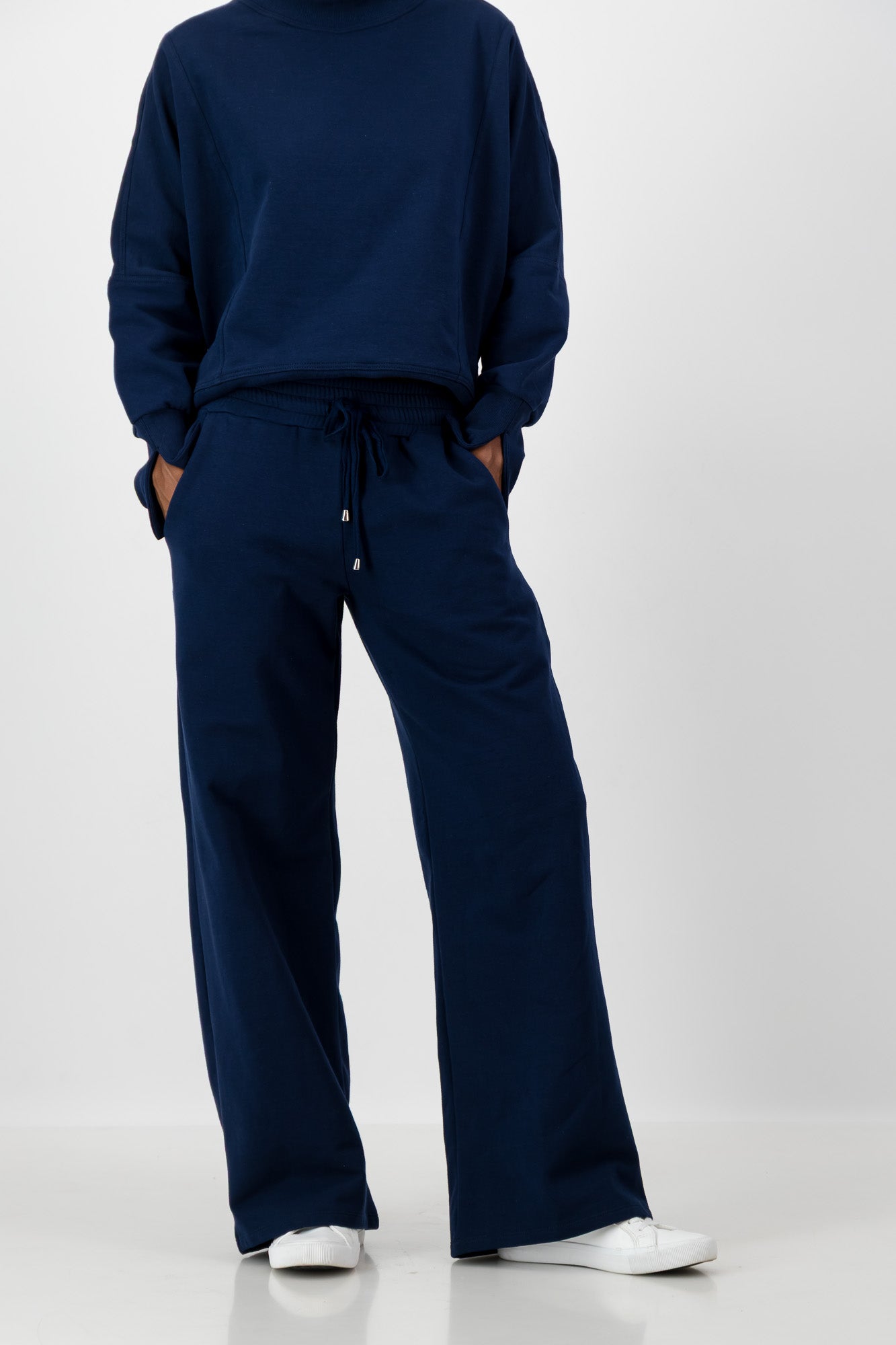 Charlie Fleece Wide-Leg Pants