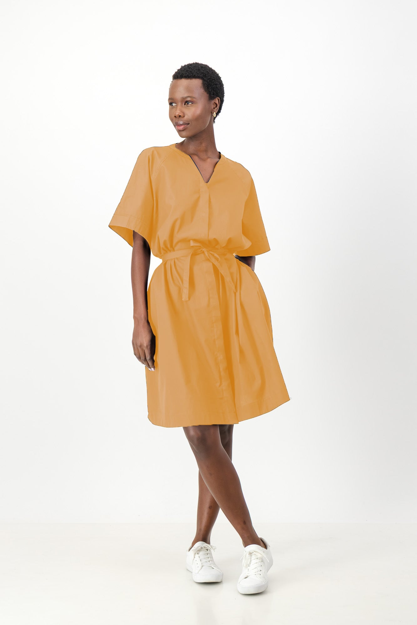 Pippa Poplin Short Dress