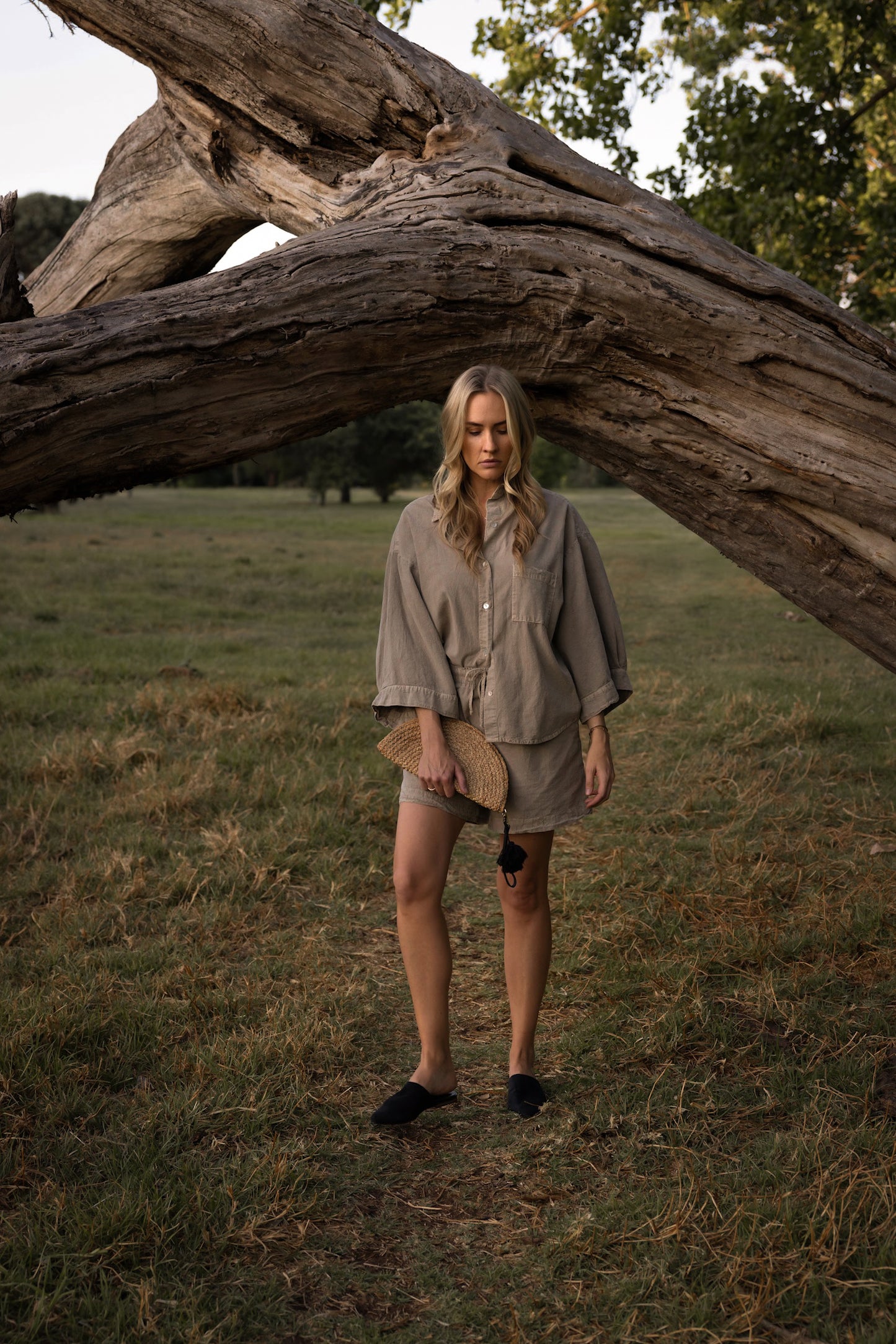 Misha Cotton Wide Sleeve Shirt