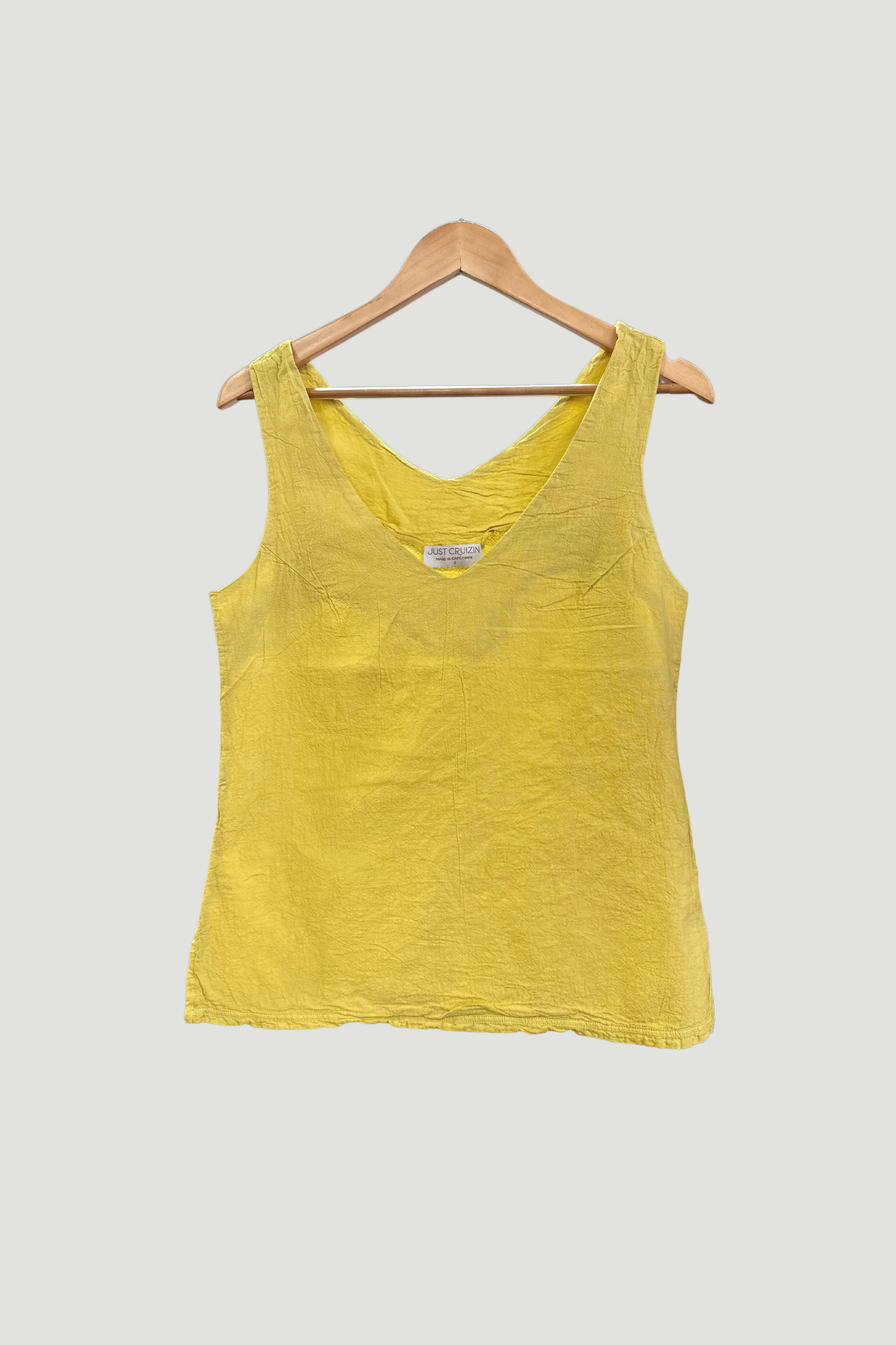 Gardenia Cotton Sleeveless Top