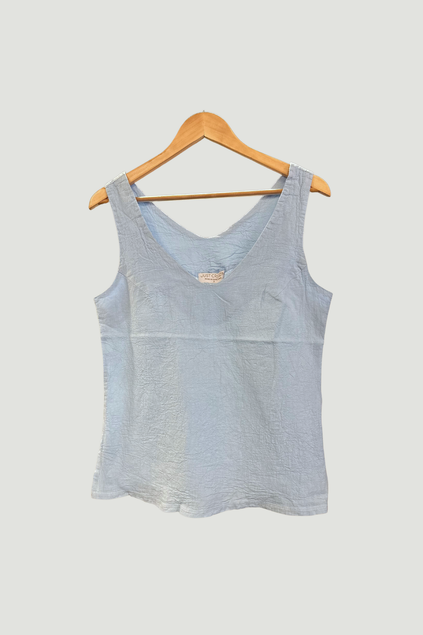 Gardenia Cotton Sleeveless Top