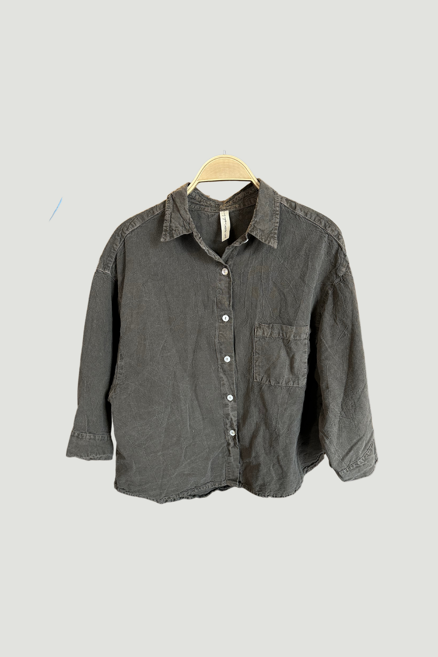 Misha Cotton Wide Sleeve Shirt