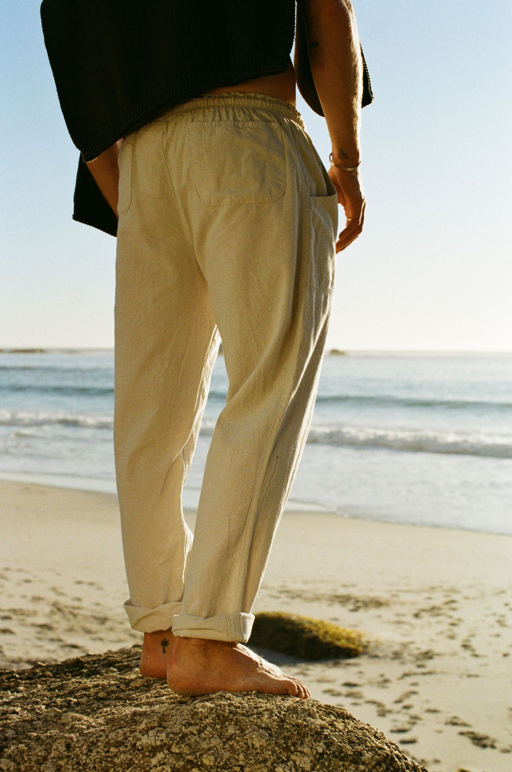 Sean Cotton Drawstring Pants