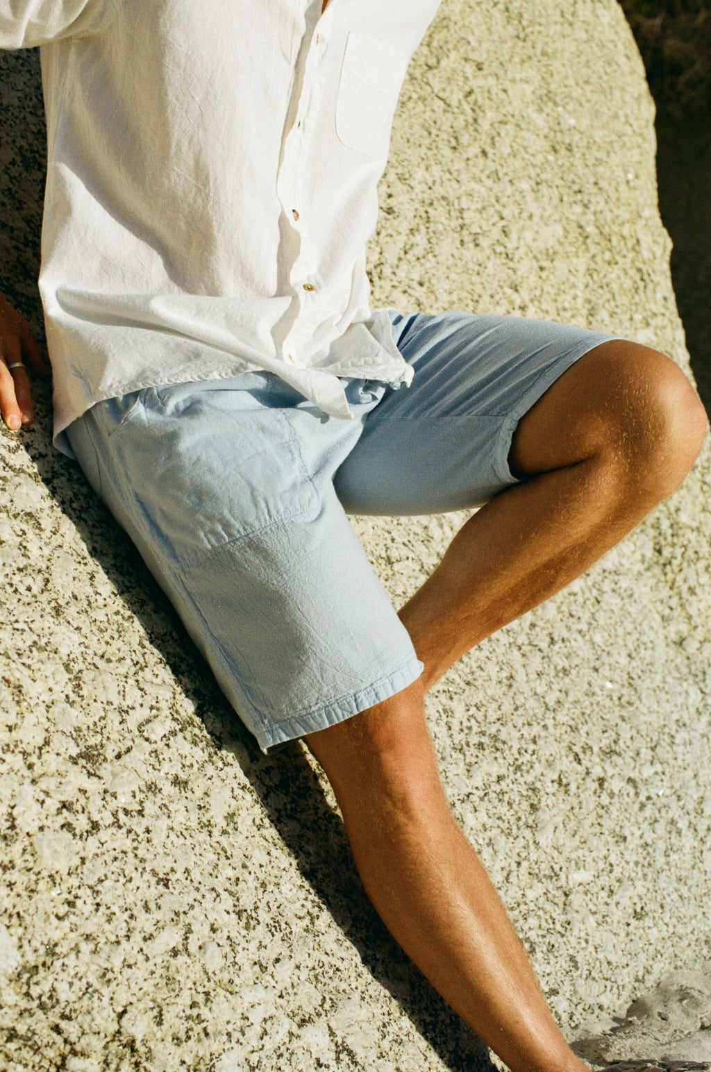 Kris Cotton Drawstring Shorts