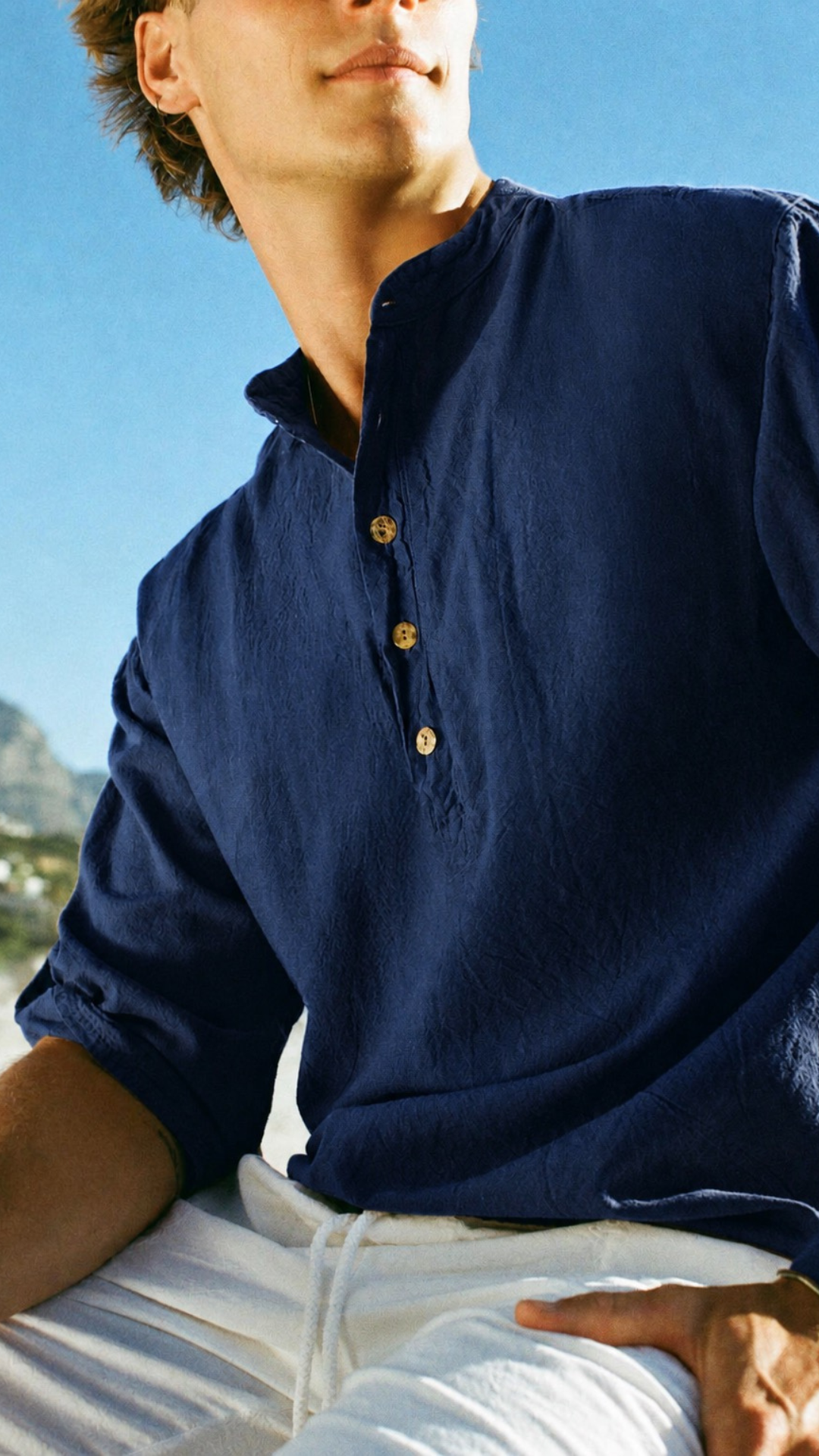 Matt Cotton 3/4 Sleeve Shirt
