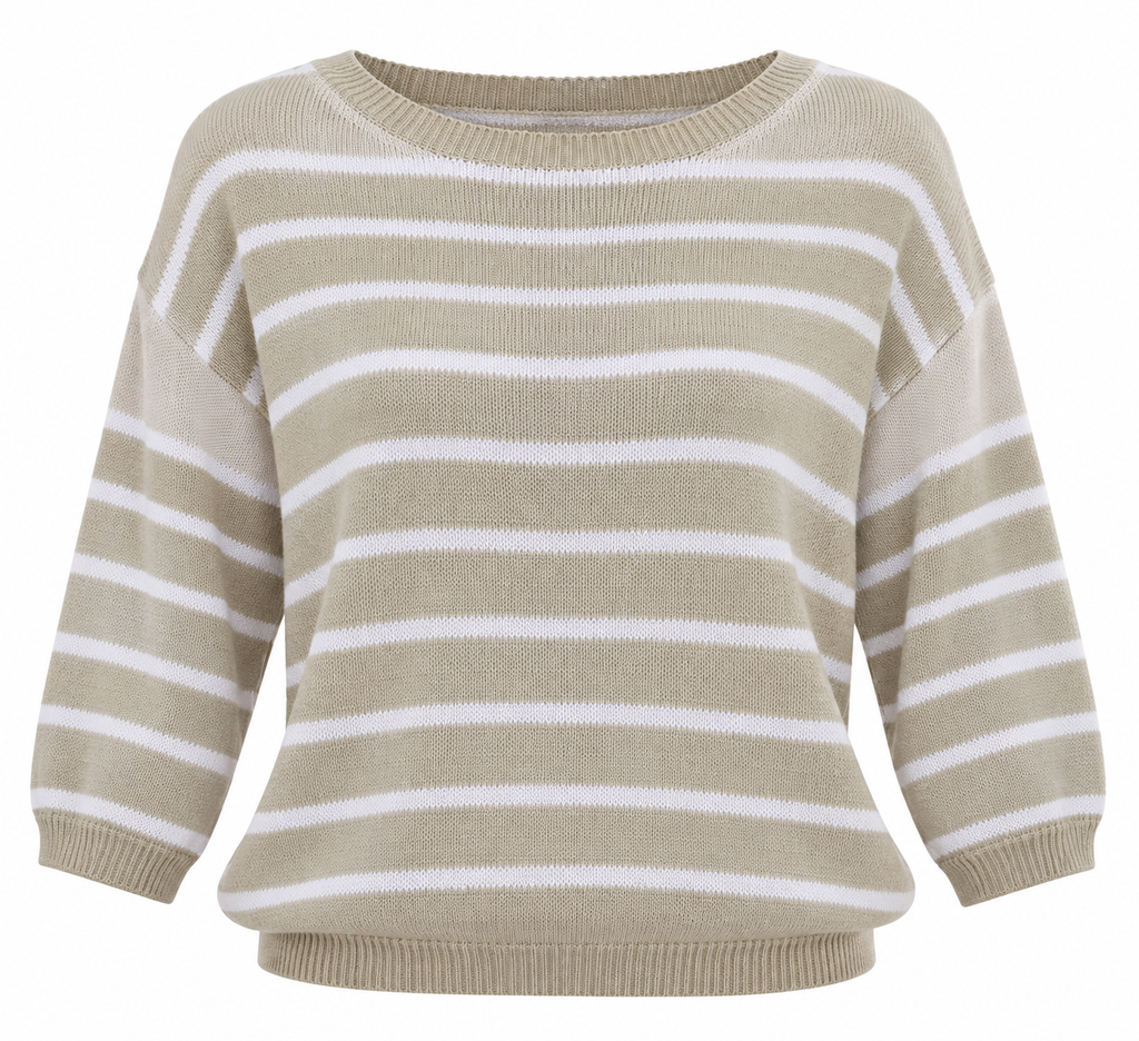 Tessa Cotton Round-Neck Knit
