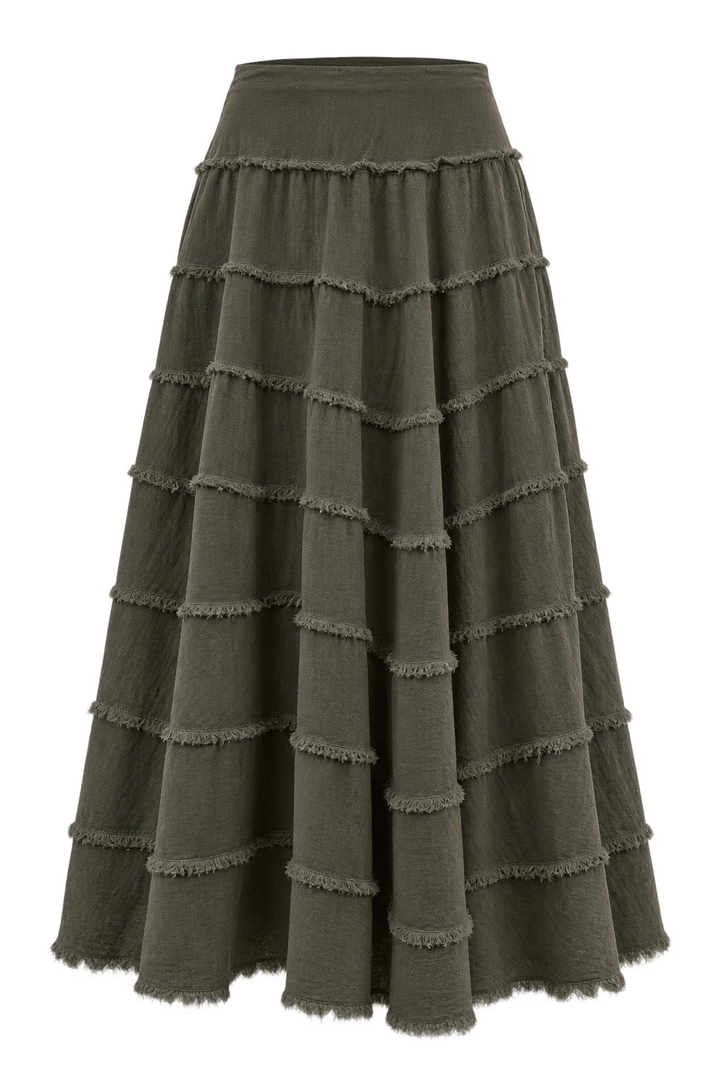 Poppy Cotton Tiered Skirt