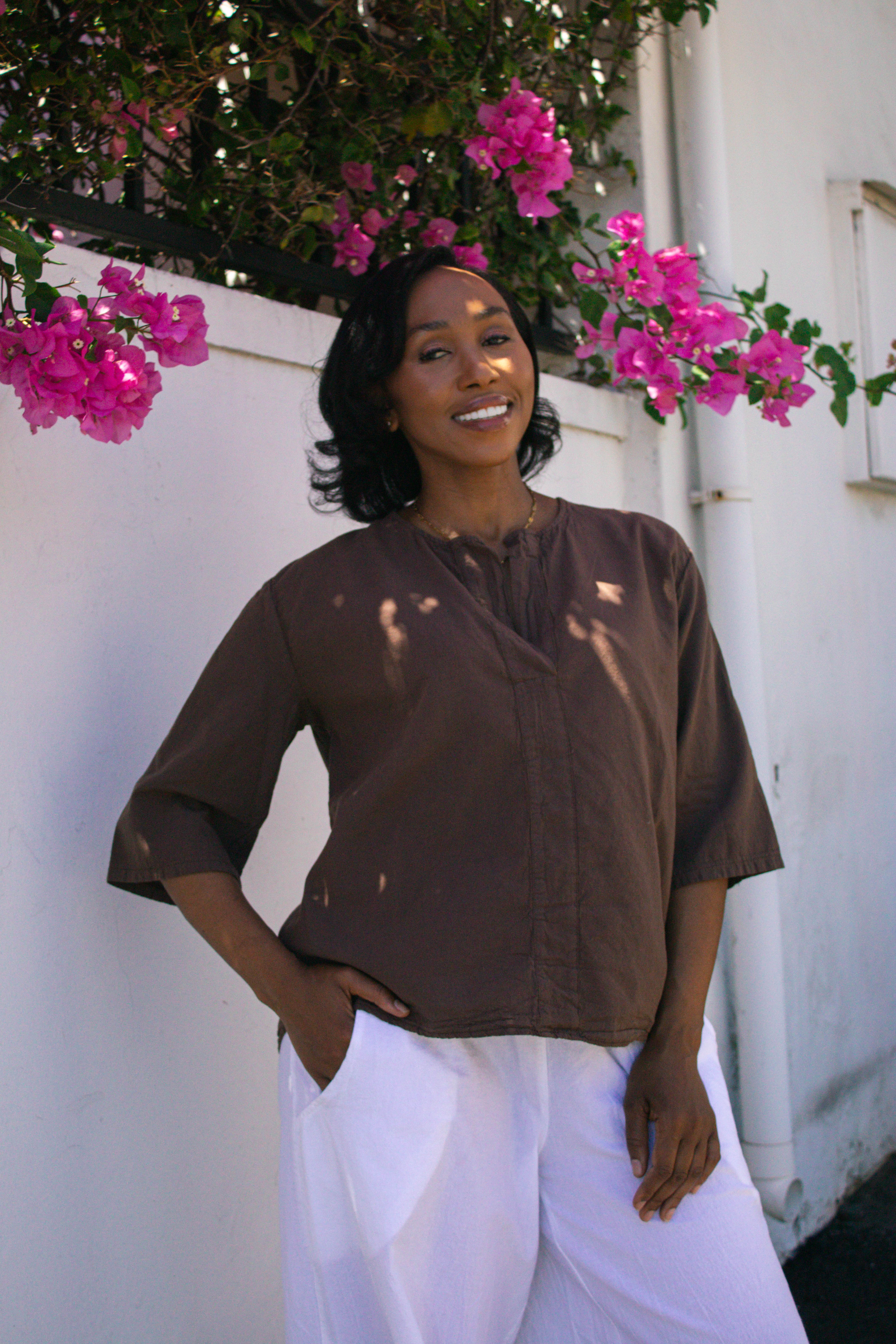 Sada Cotton Boxy Top – Just Cruizin Clothing