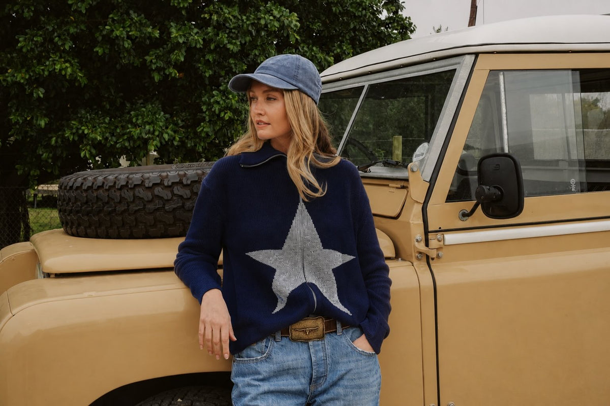 Chiara Cotton Zip-Through Knit