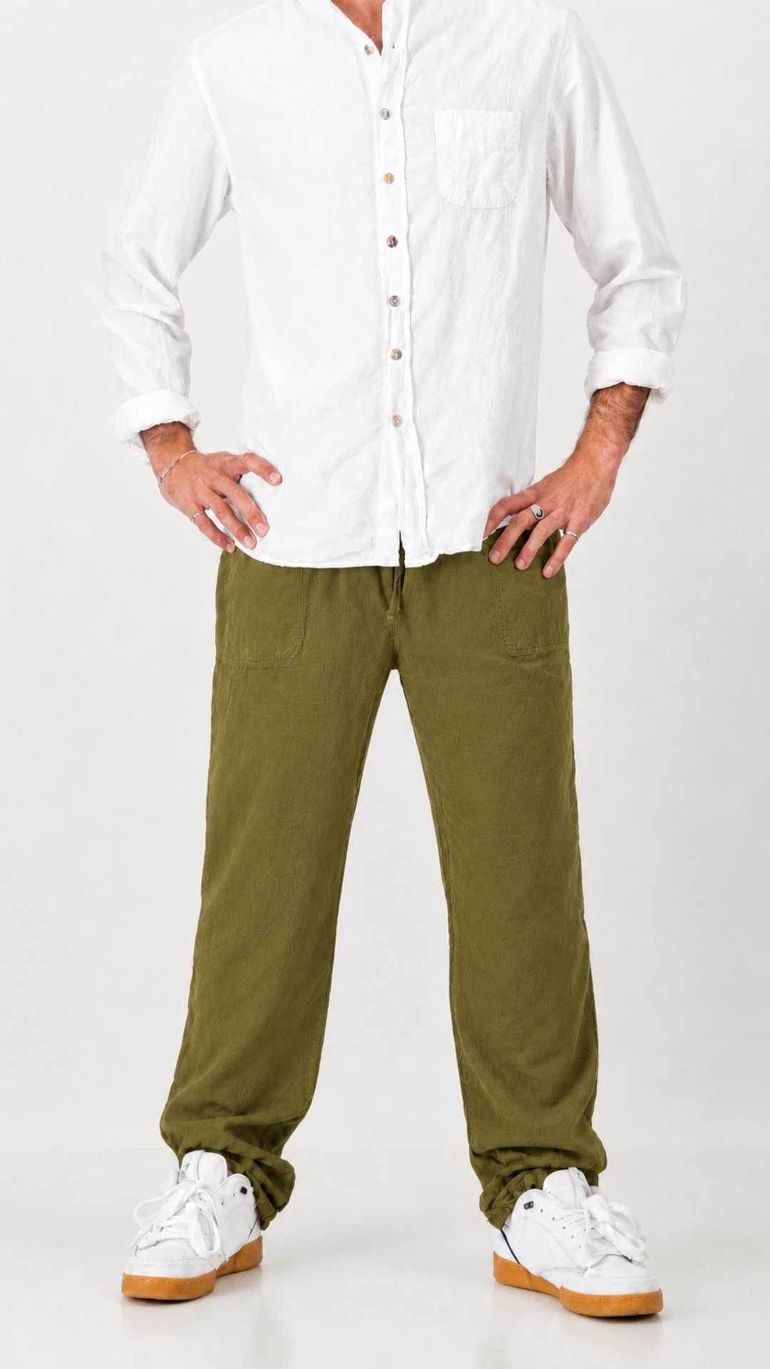 Sean Cotton Drawstring Pants