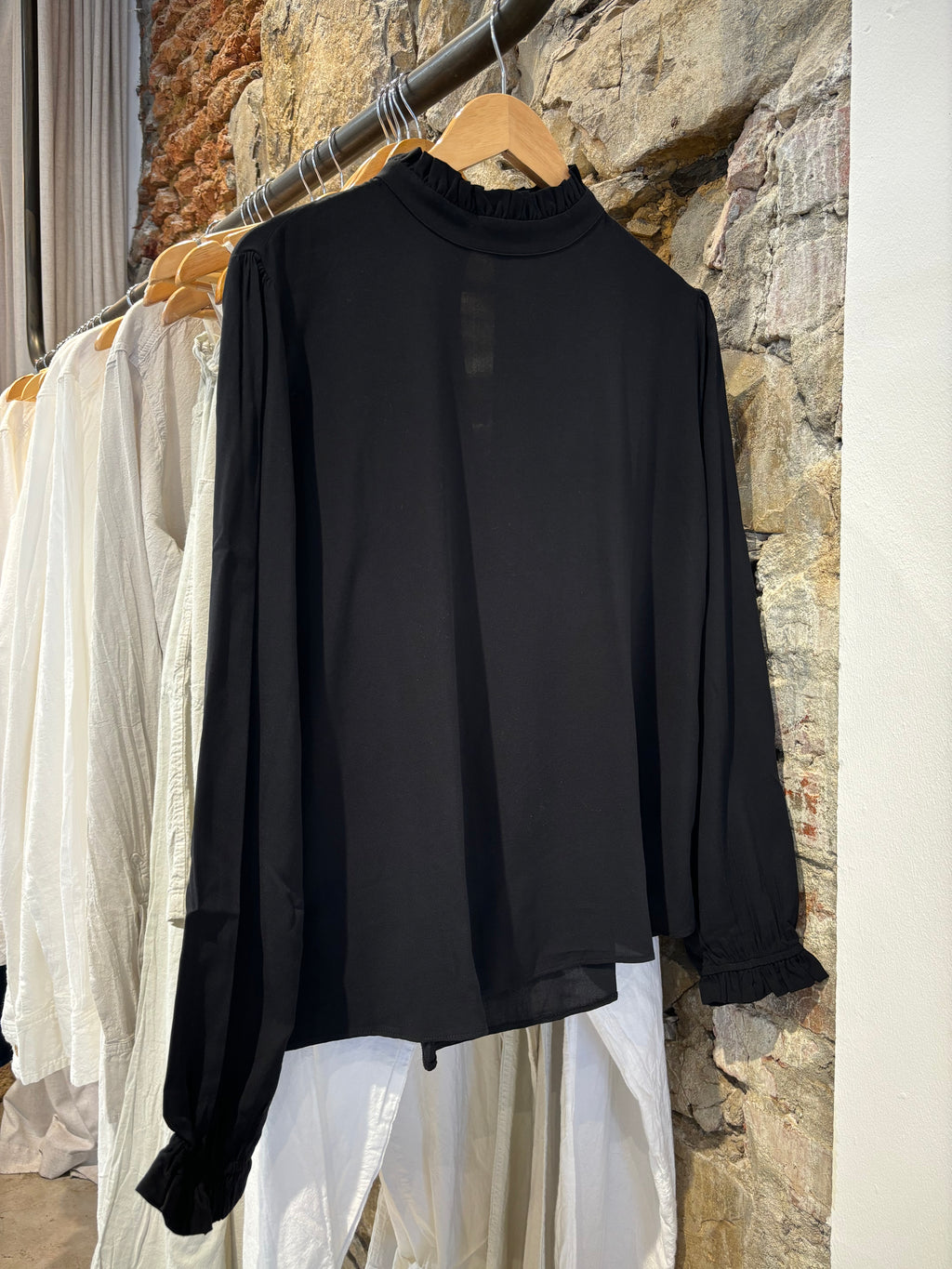 Betty Rayon Frilly Top