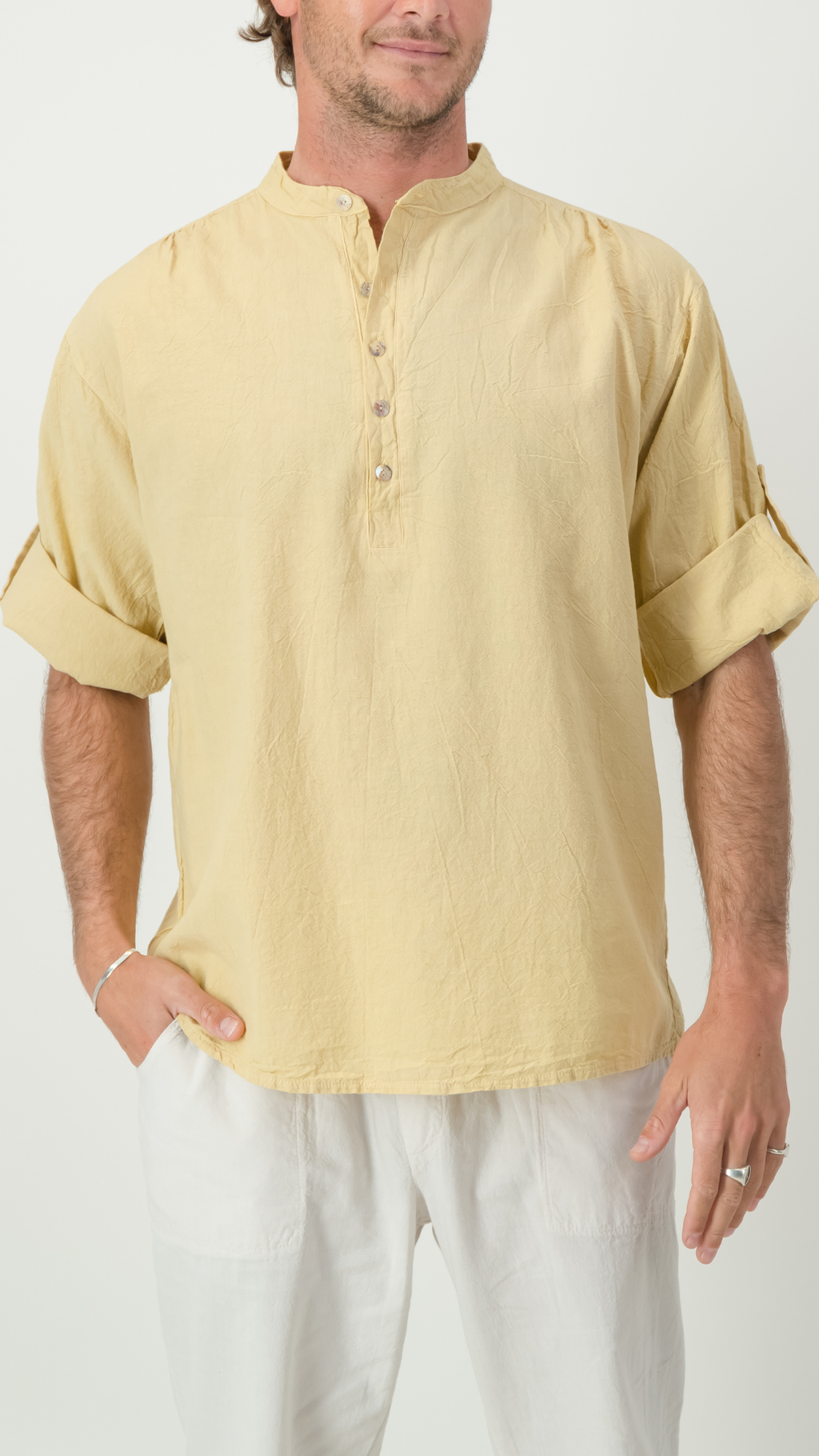 Matt Cotton 3/4 Sleeve Shirt