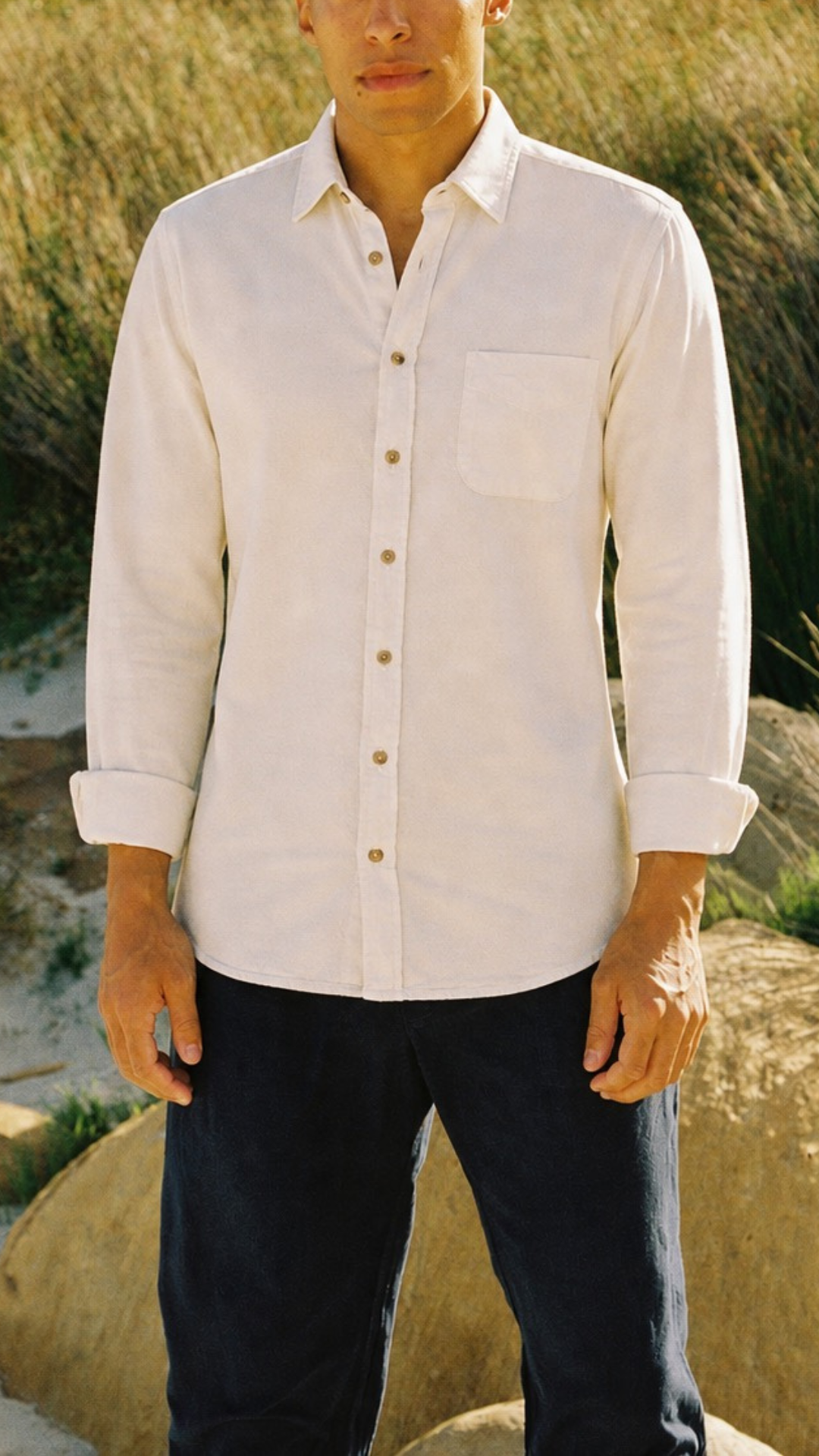 Karl Cotton Collared Shirt