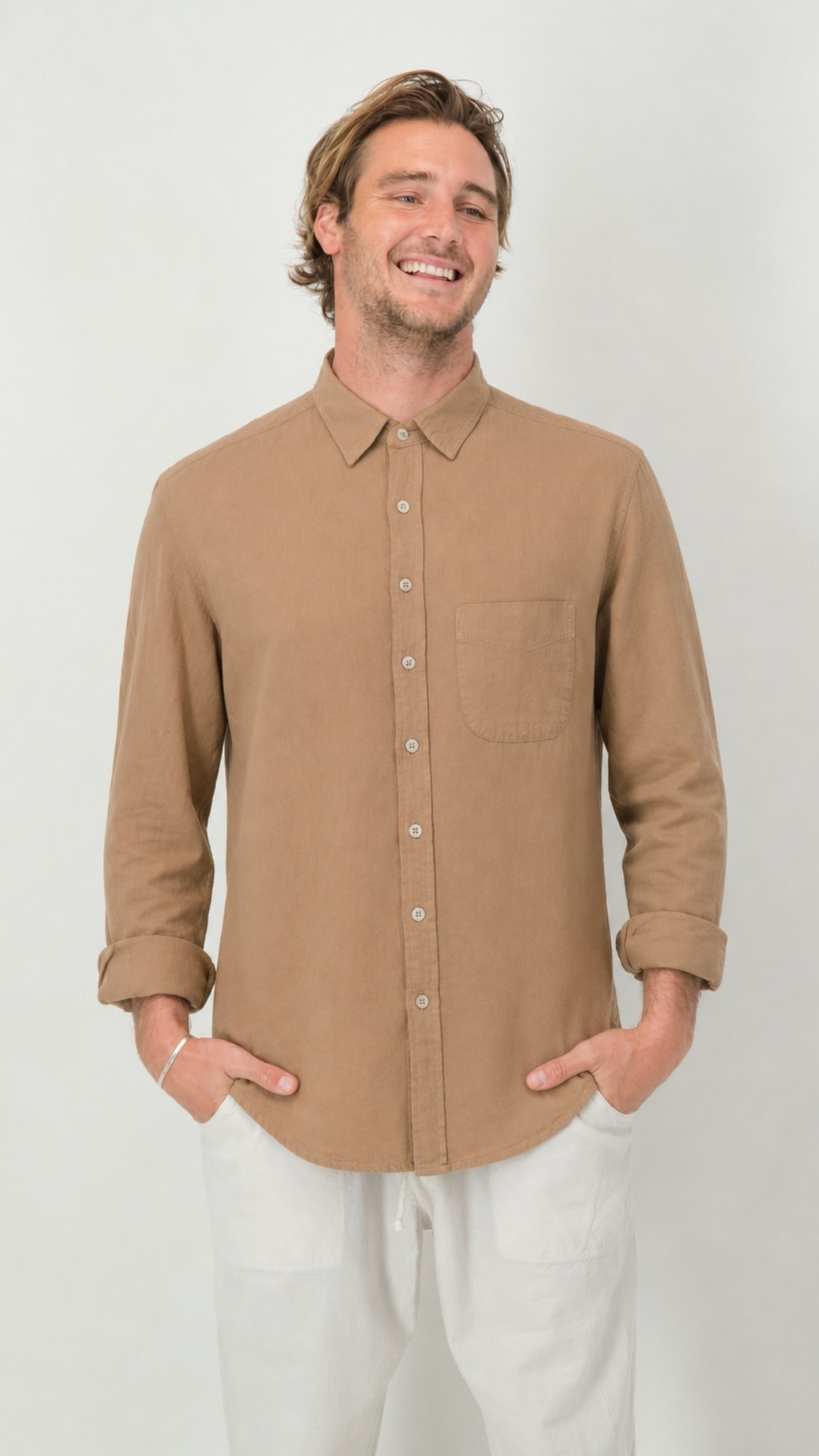 Karl Cotton Collared Shirt