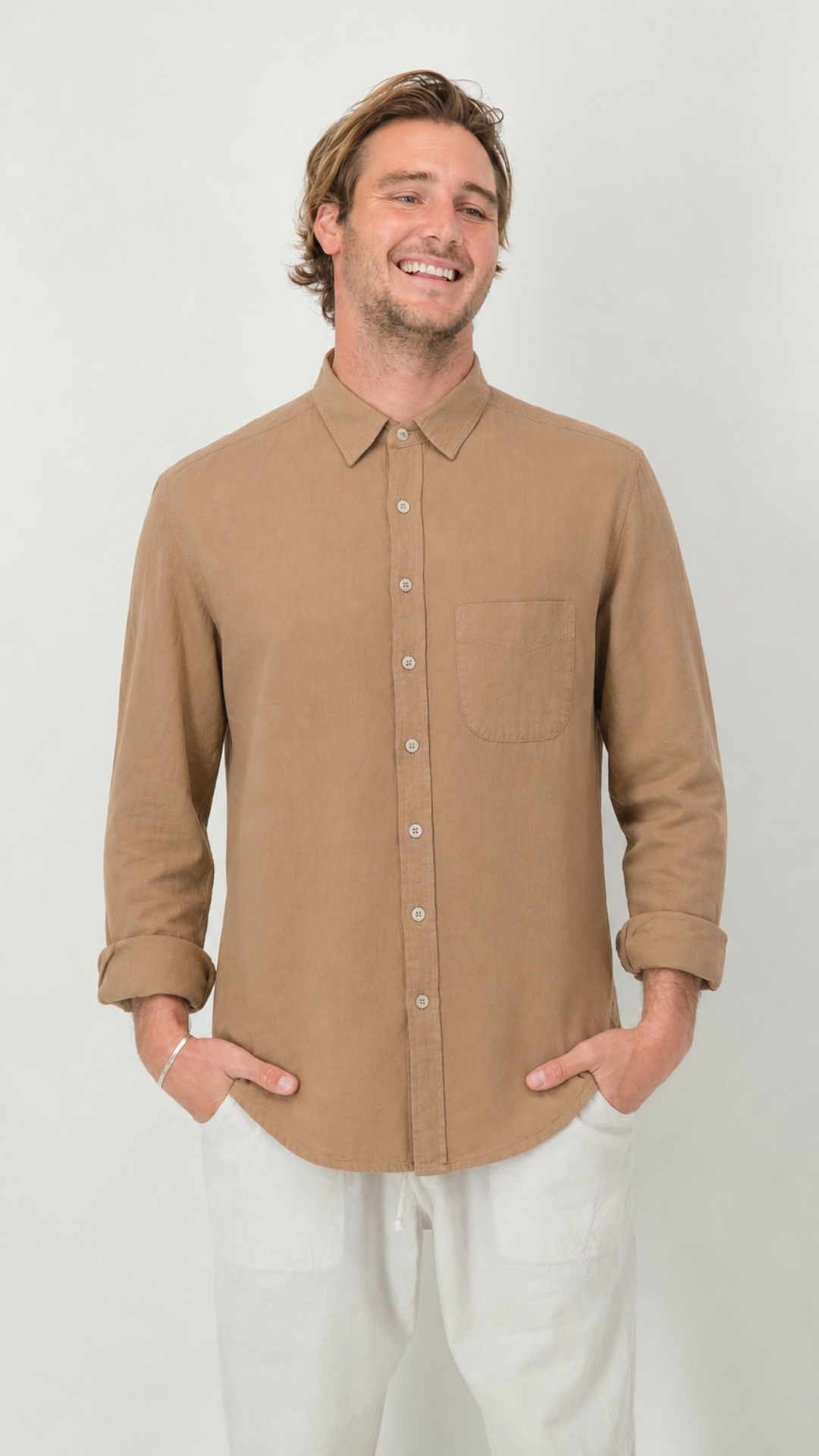 Karl Cotton Collared Shirt