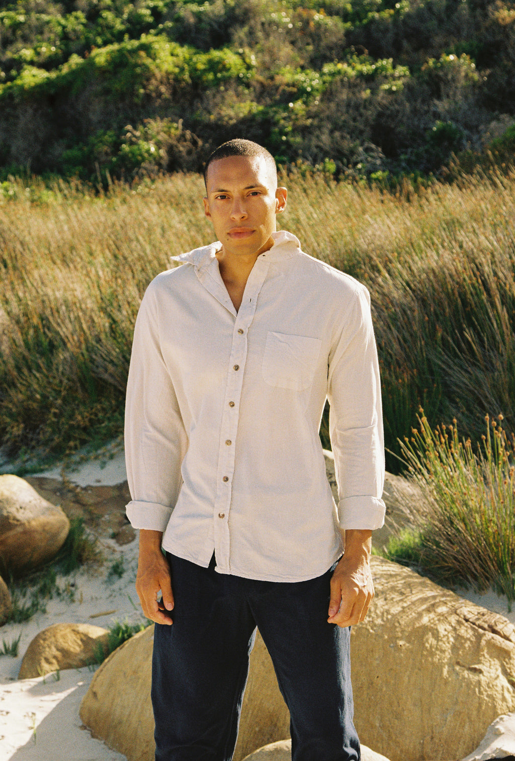 Karl Cotton Collared Shirt