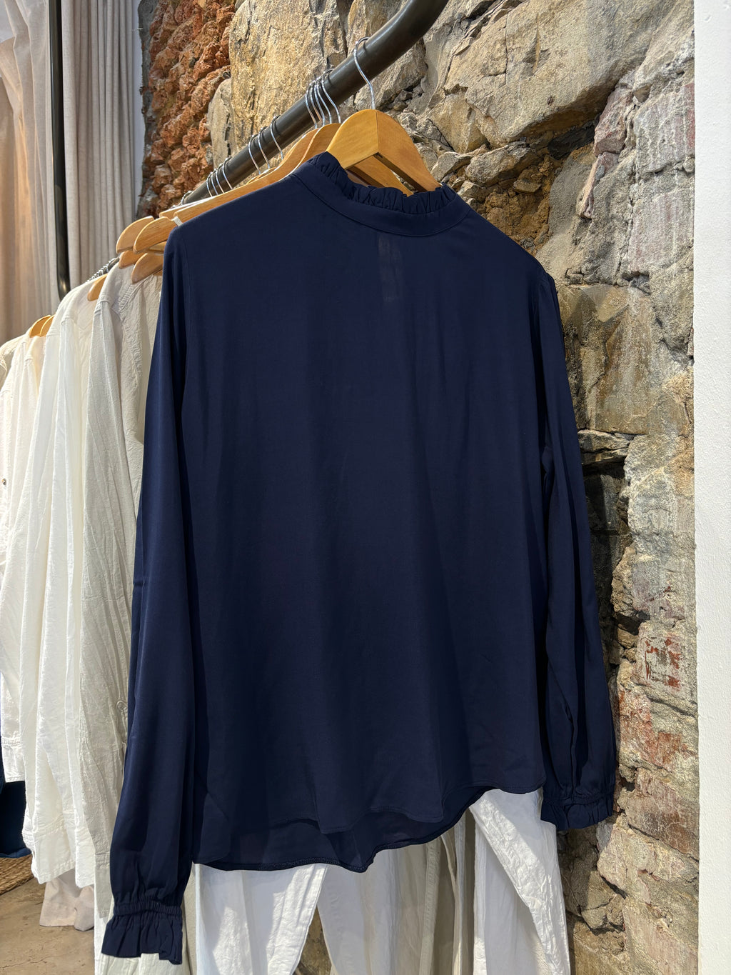 Betty Rayon Frilly Top