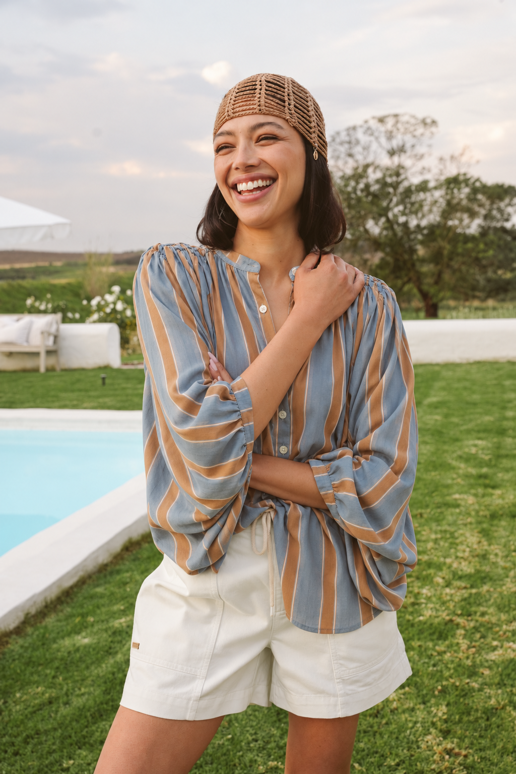 Tash Spanish Viscose Pirate Shirt