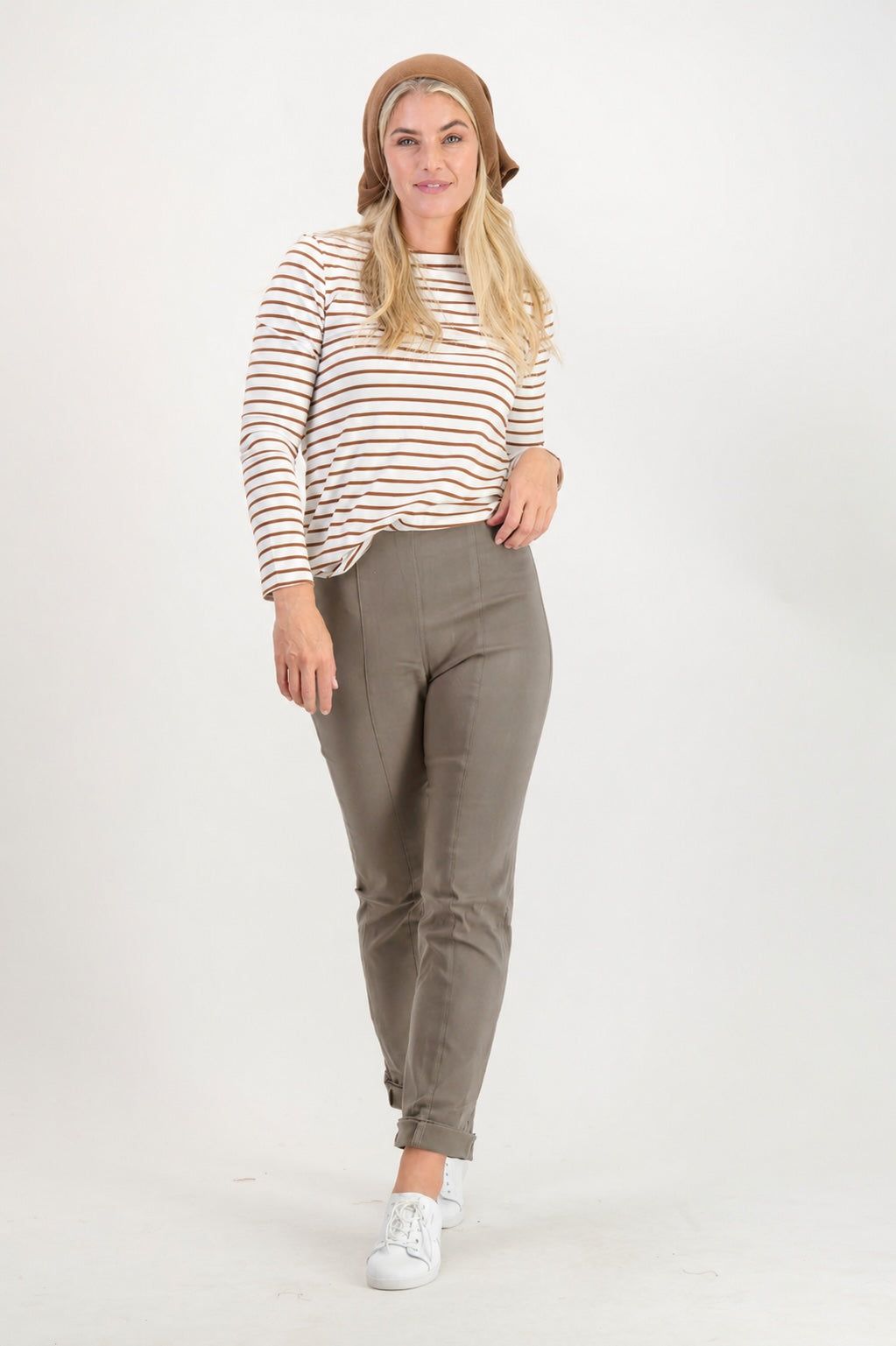 Charlotte Bengaline Kick-Flare Pants