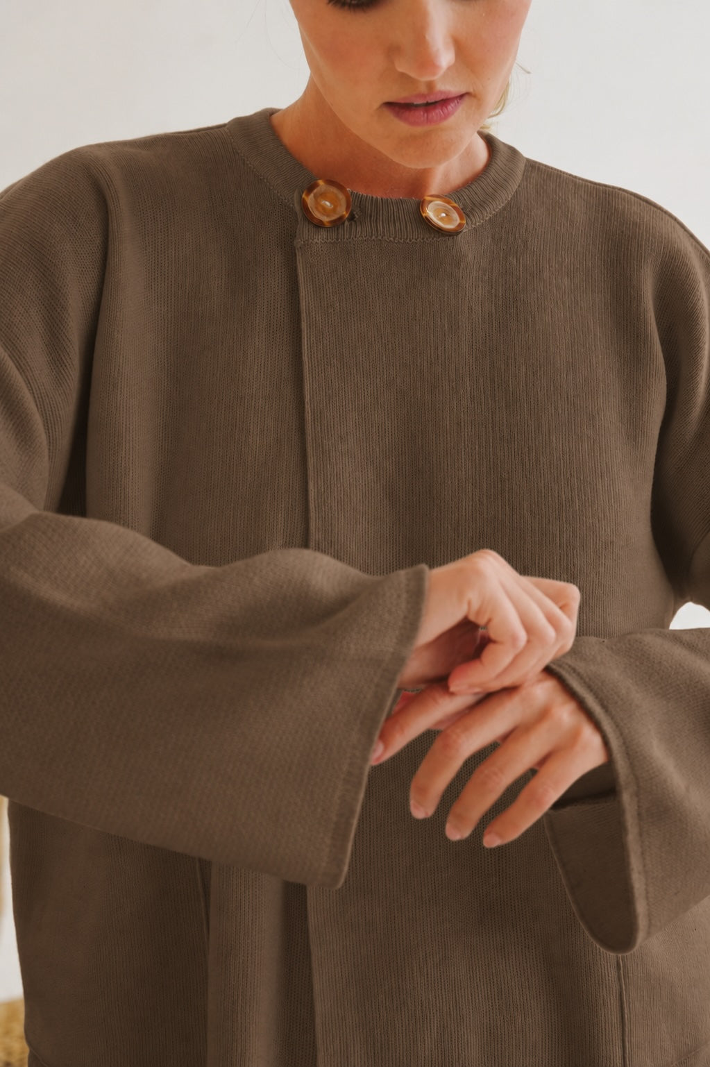 Sally Cotton Knit Jacket