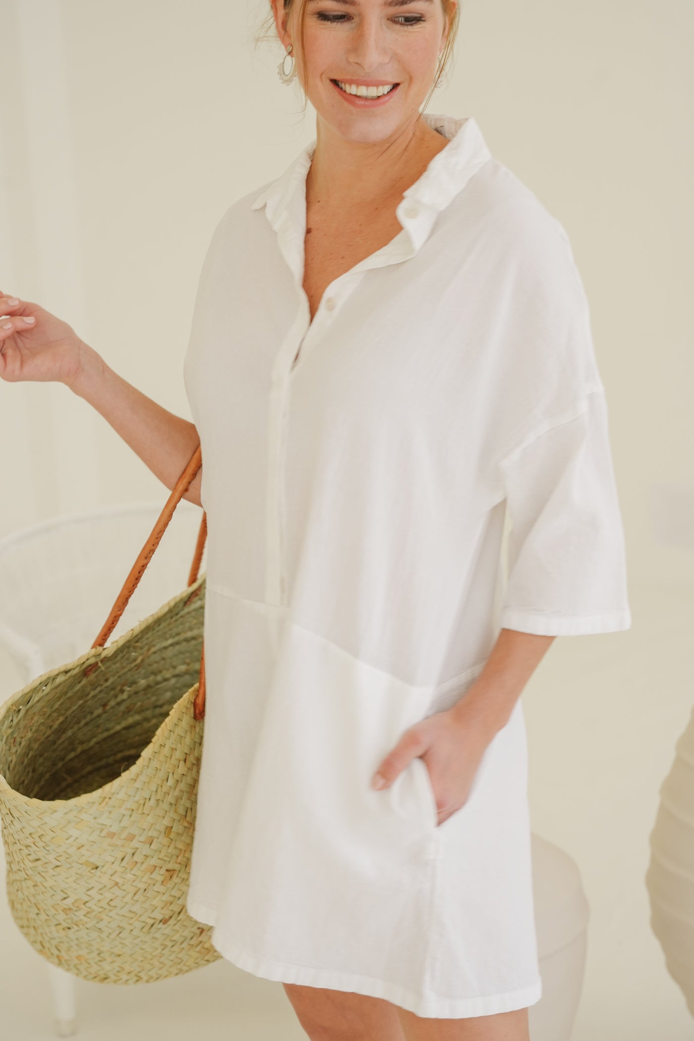 Bondi Cotton Collared Playsuit