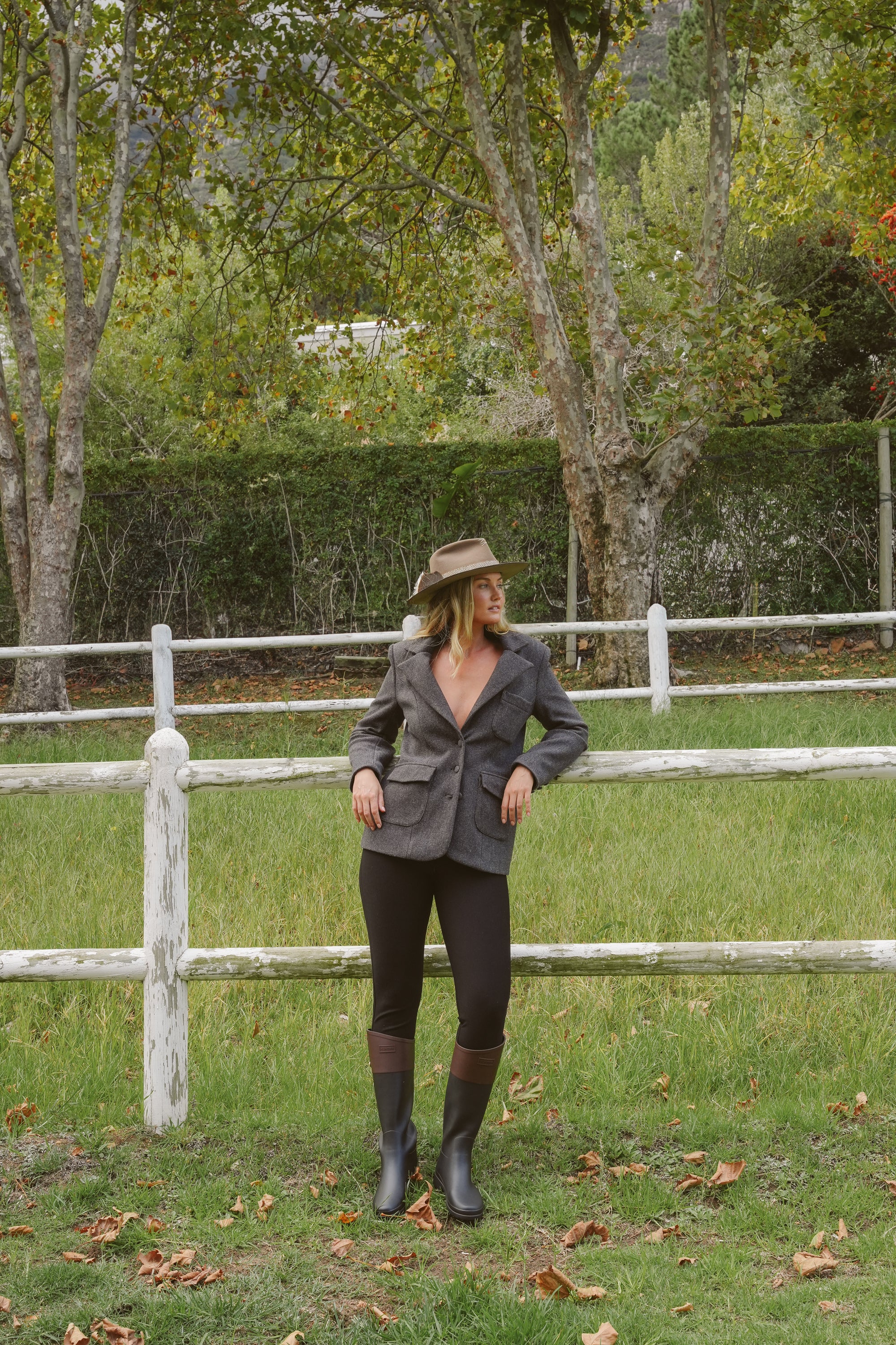 Ronnie Ponte Zip-Up Leggings