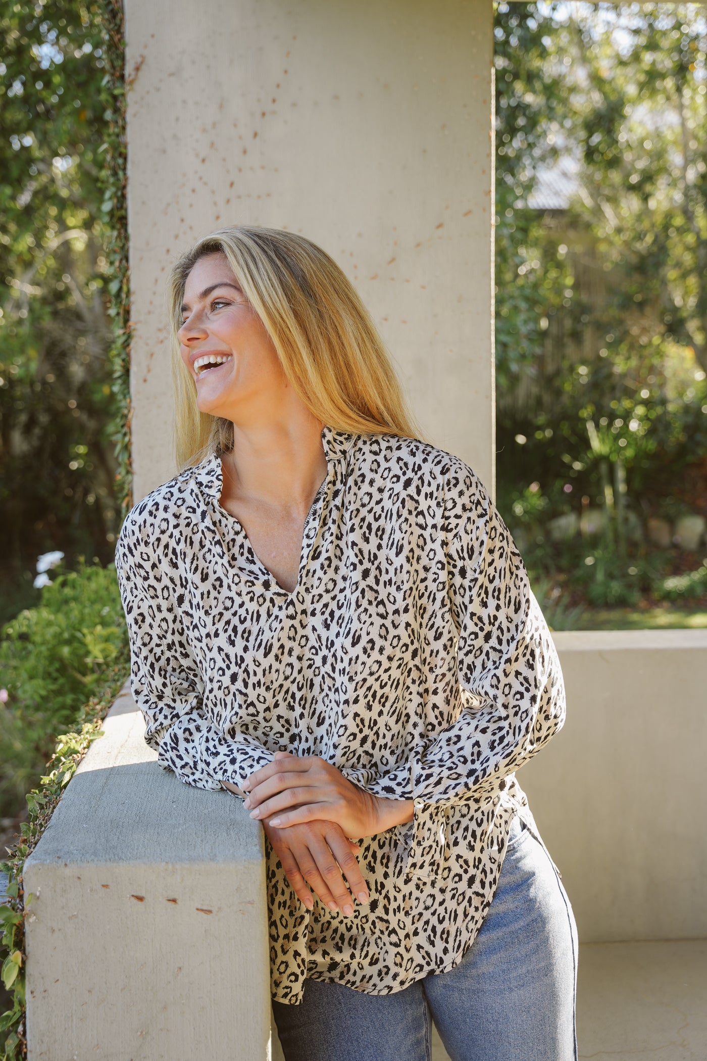 Mira Rayon Boho Blouse