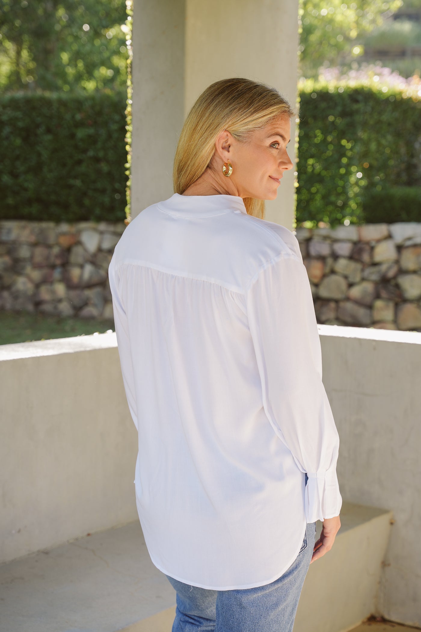 Mira Rayon Boho Blouse