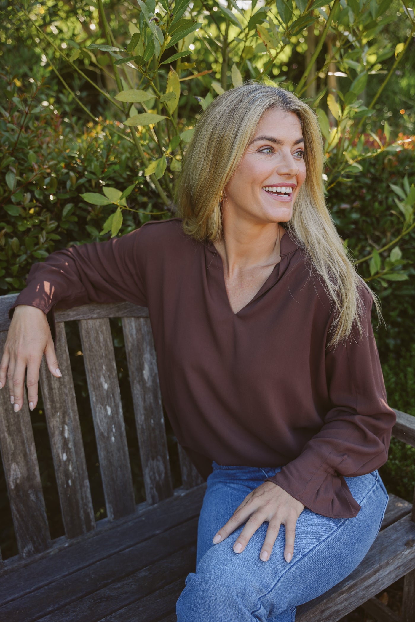 Mira Rayon Boho Blouse