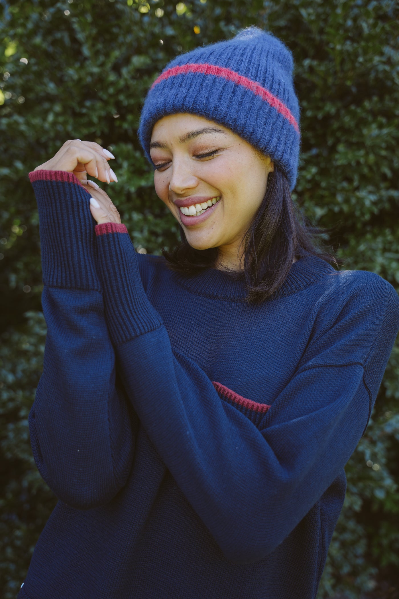 Jamie Mohair Blend Beanie
