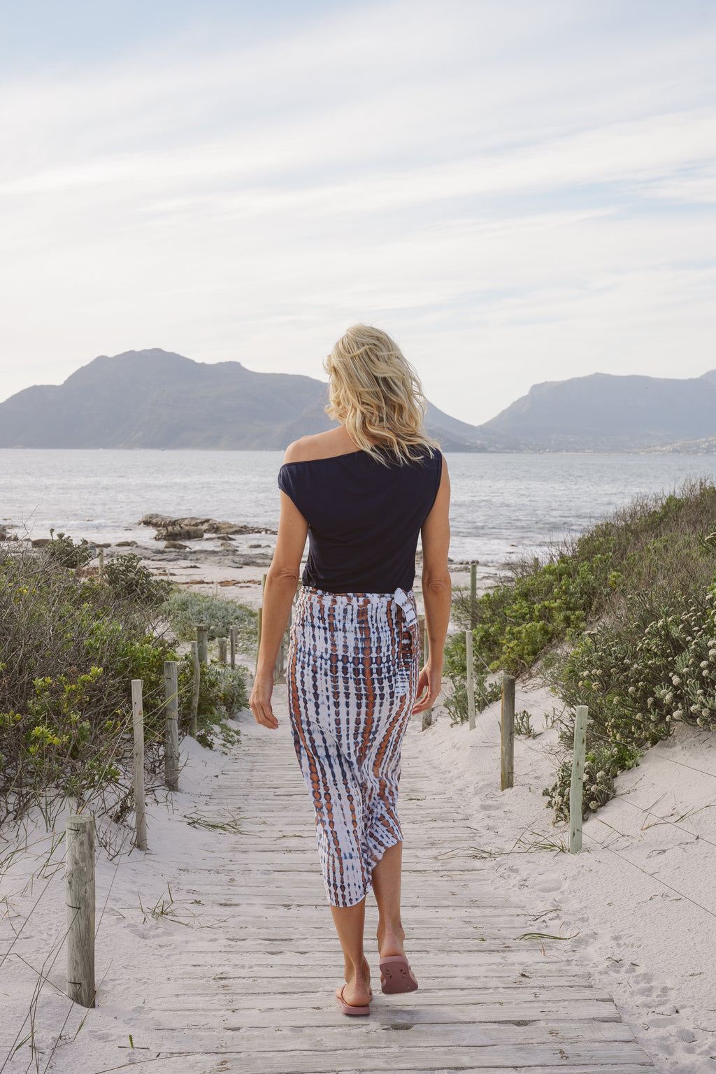 Liz Rayon Wrap Skirt