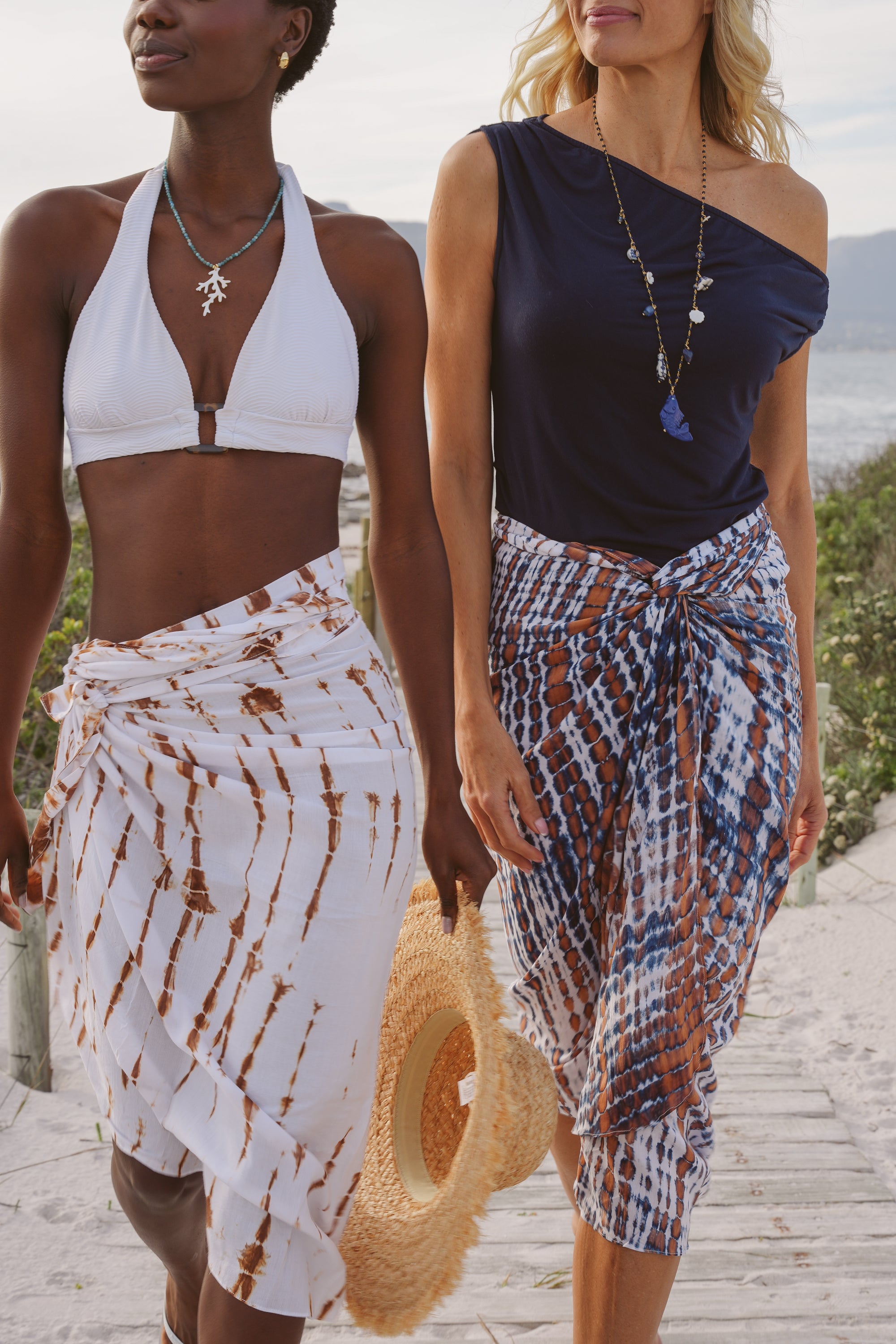 Liz Rayon Wrap Skirt