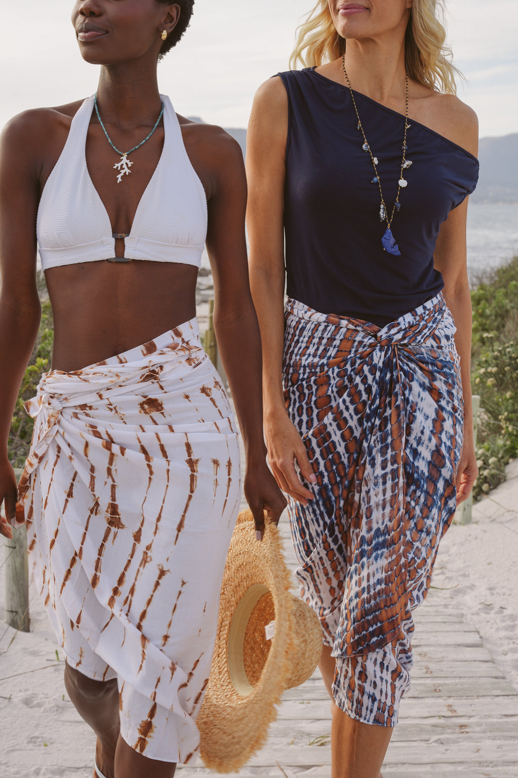 Liz Rayon Wrap Skirt