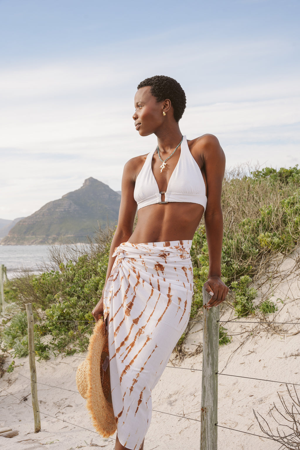 Liz Rayon Wrap Skirt