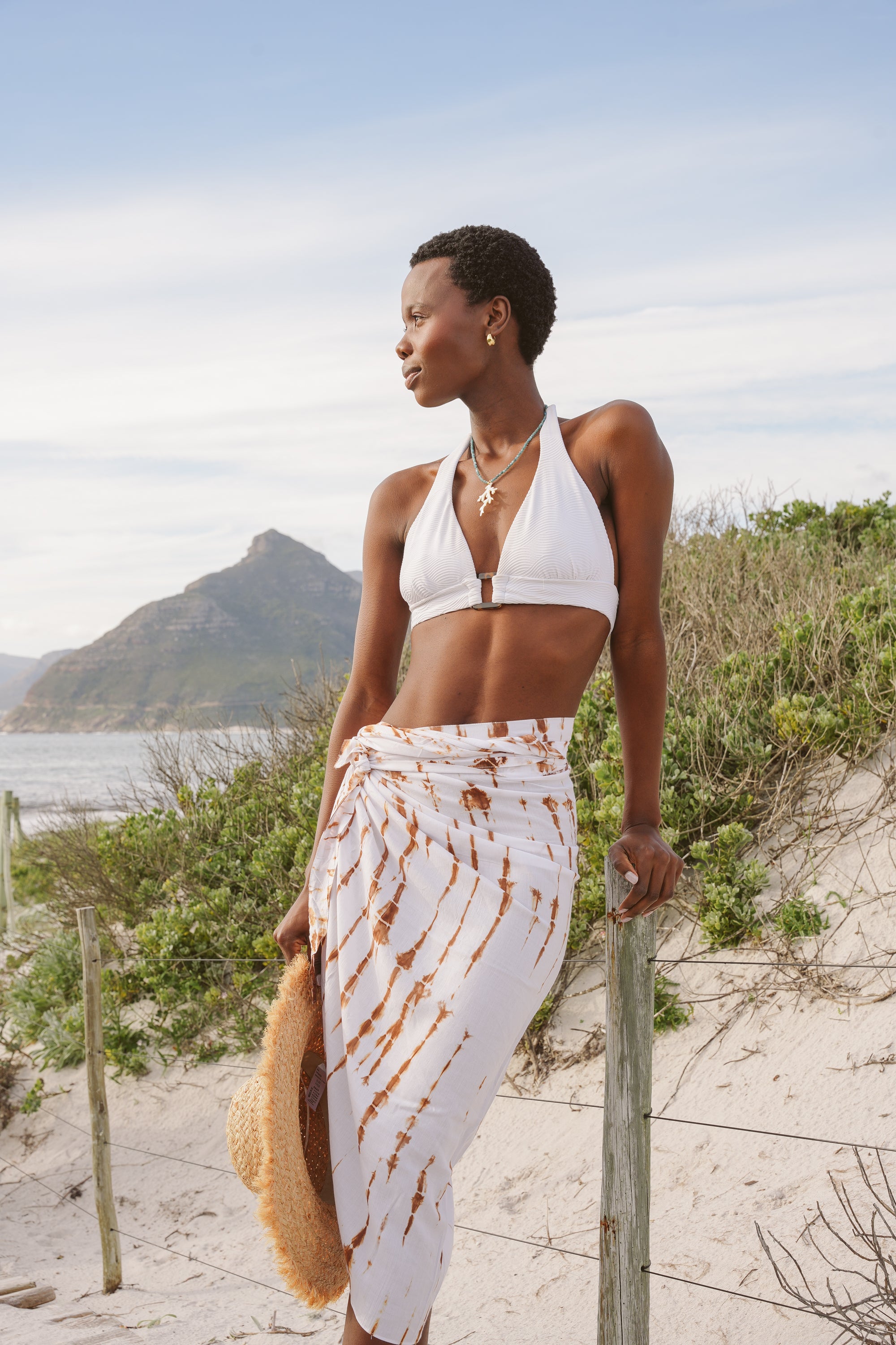 Liz Rayon Wrap Skirt