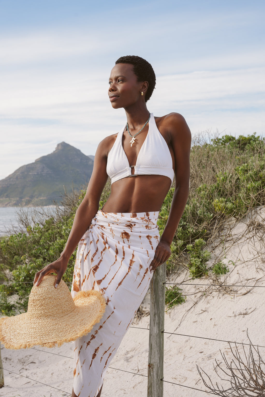 Liz Rayon Wrap Skirt