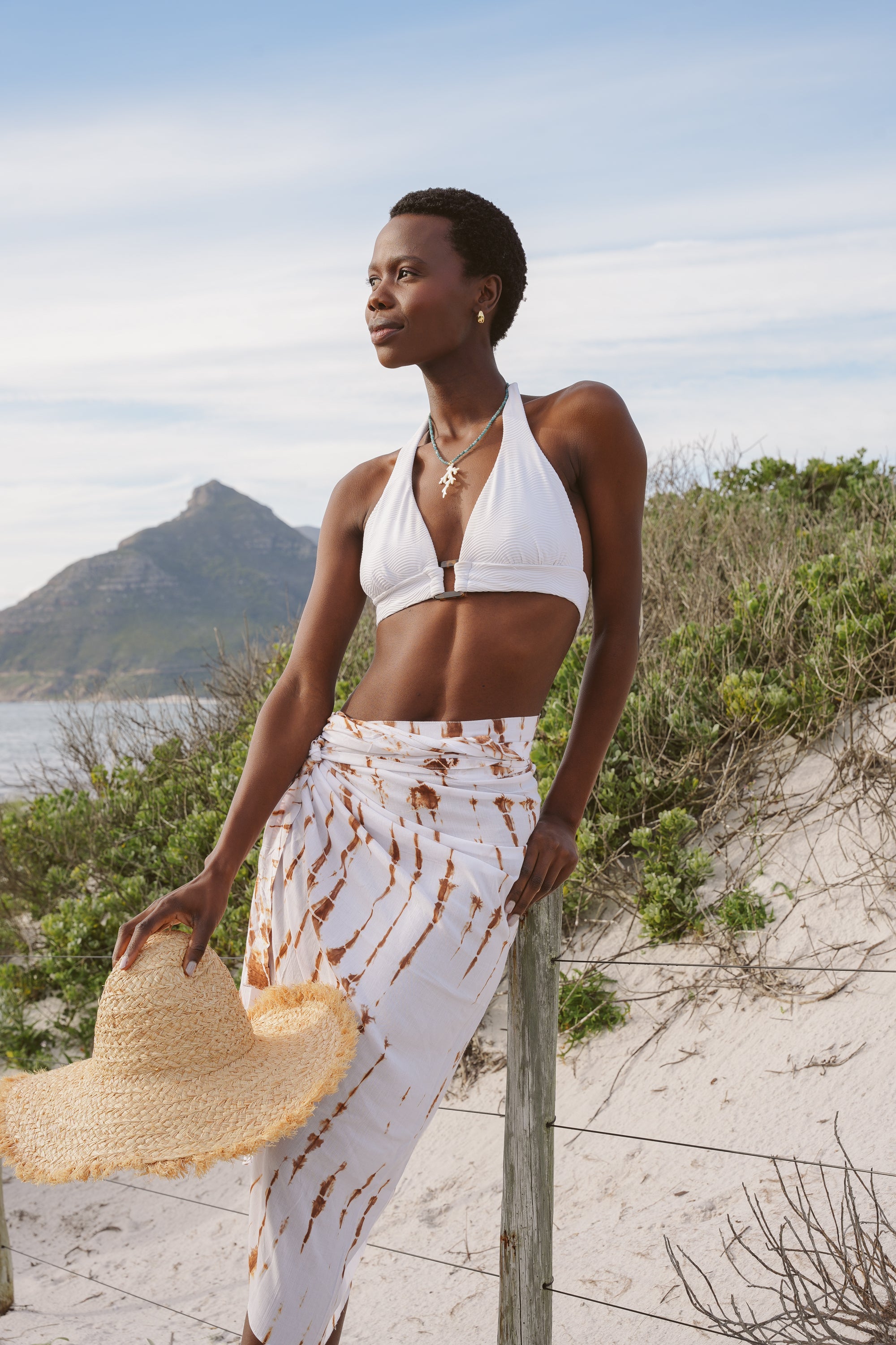 Liz Rayon Wrap Skirt