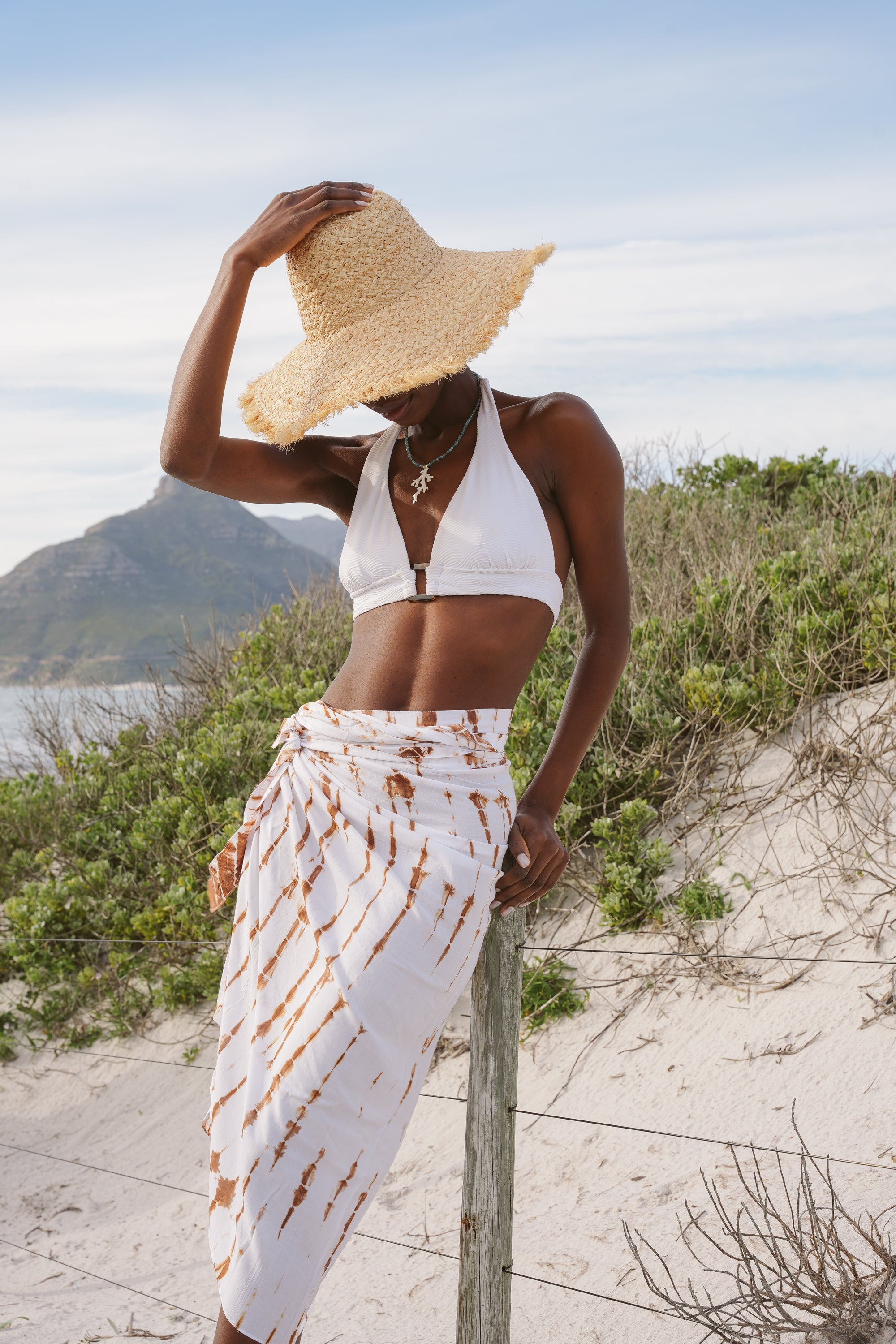 Liz Rayon Wrap Skirt