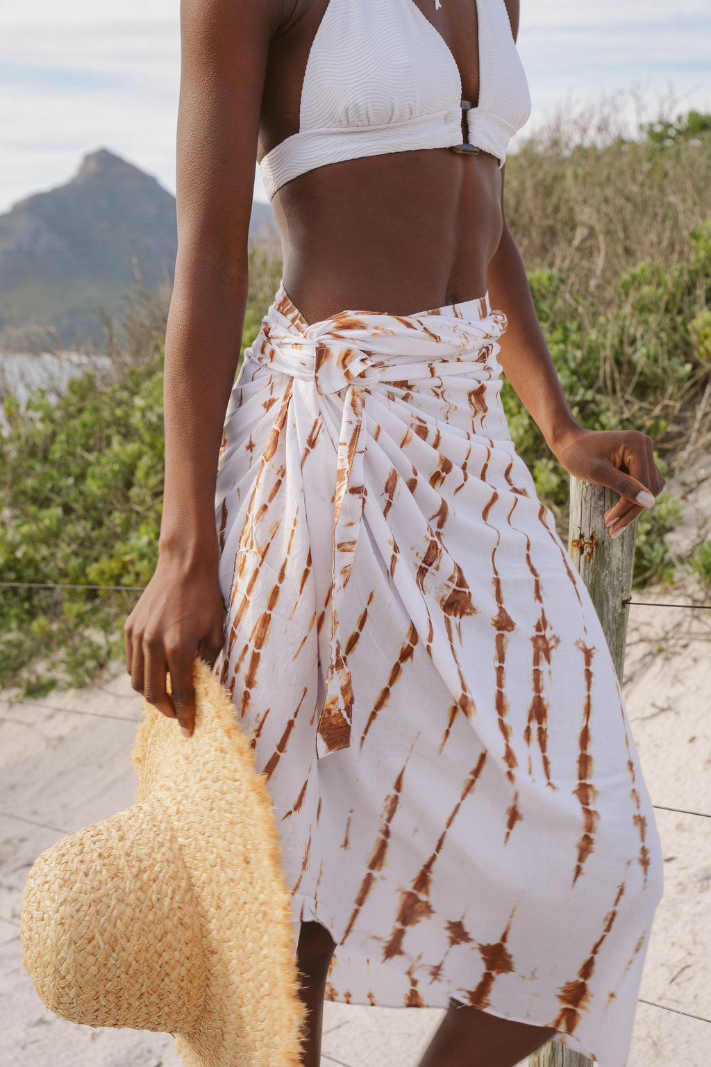 Liz Rayon Wrap Skirt