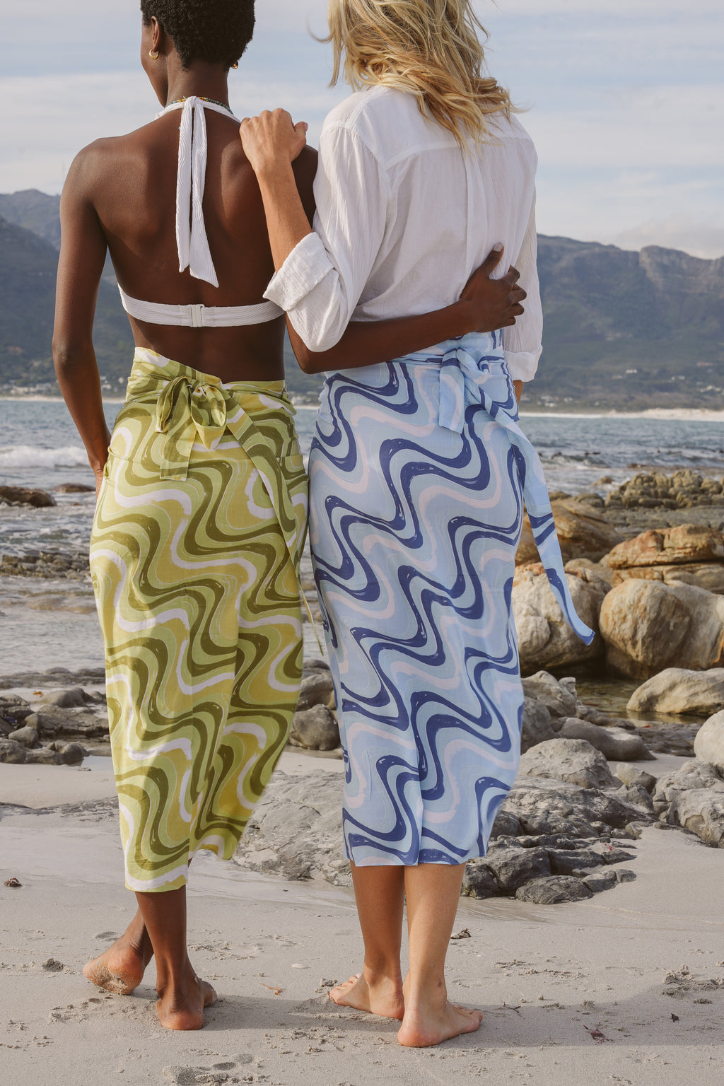 Liz Rayon Wrap Skirt