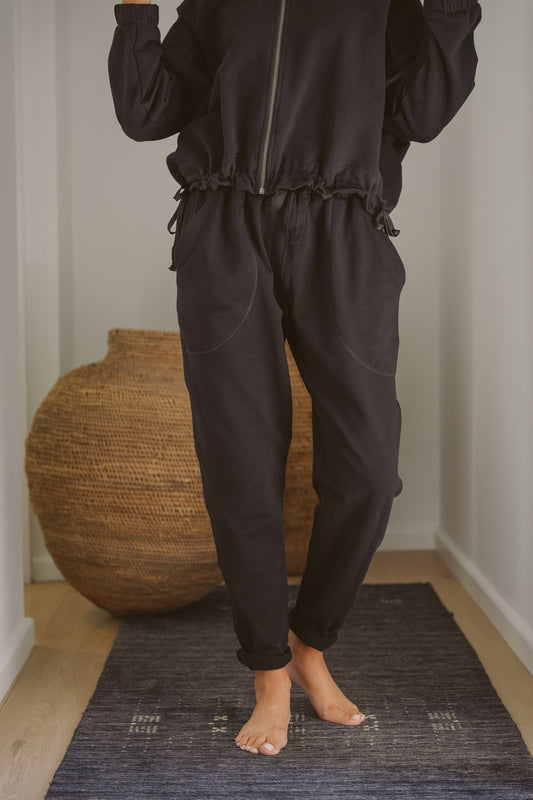 Amanda Fleece Jogger Pants
