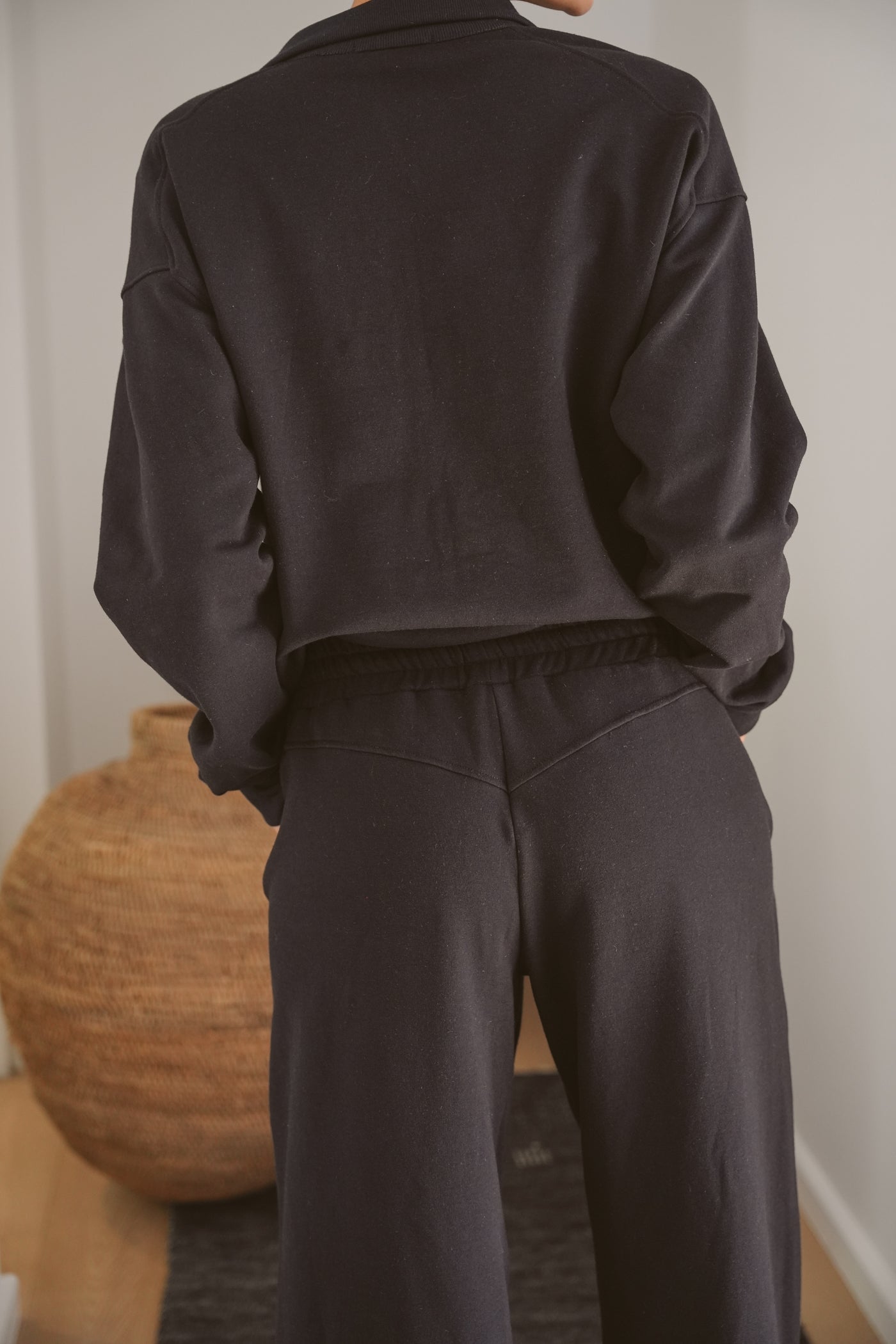 Charlie Fleece Wide-Leg Pants