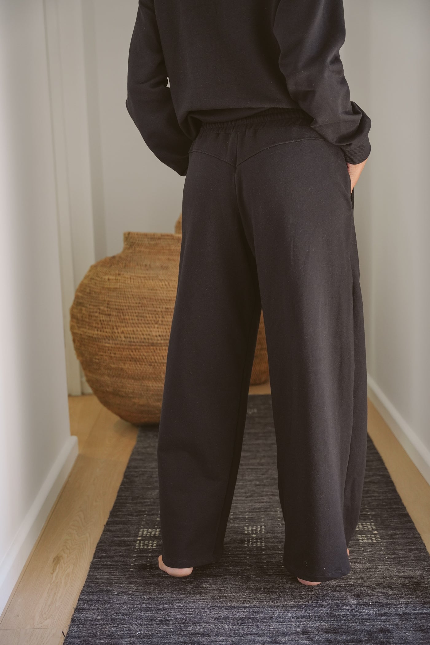 Charlie Fleece Wide-Leg Pants